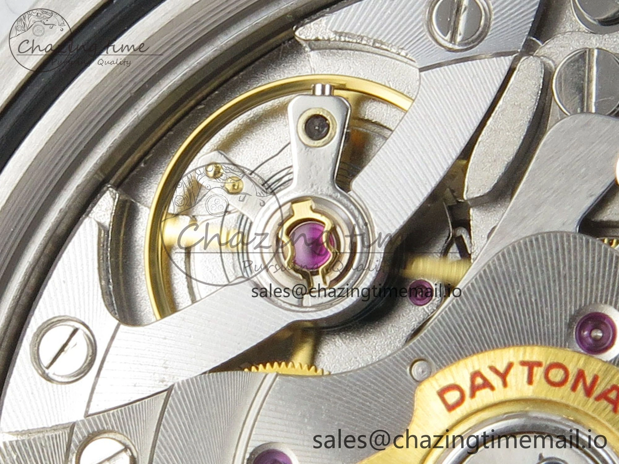 Daytona 126506 904L SS Clean 1:1 Best Edition Ice Blue Dial Sticks Markers on 904L SS Bracelet Super Clone DD4131