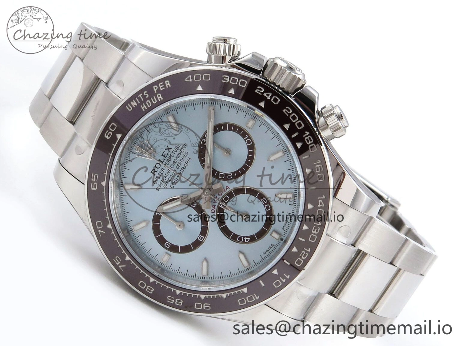 Daytona 126506 APSF 1:1 Best Edition 904L Steel Ice Blue Dial on SS Braclet SH4131