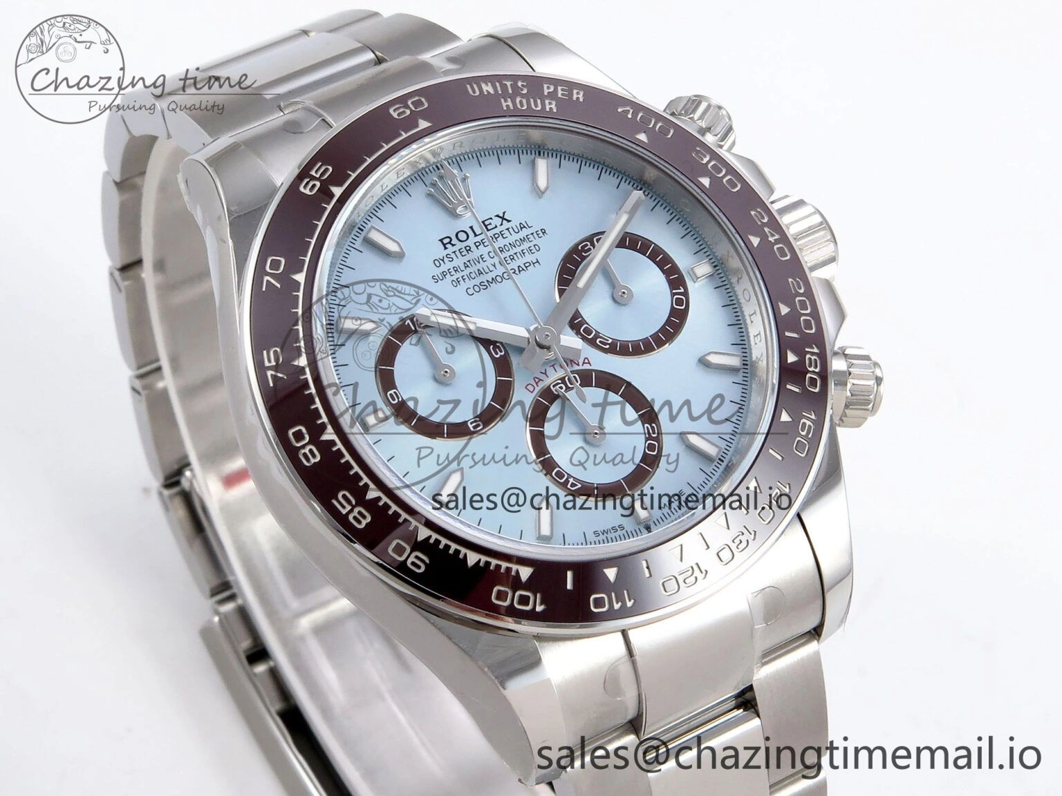 Daytona 126506 APSF 1:1 Best Edition 904L Steel Ice Blue Dial on SS Braclet SH4131