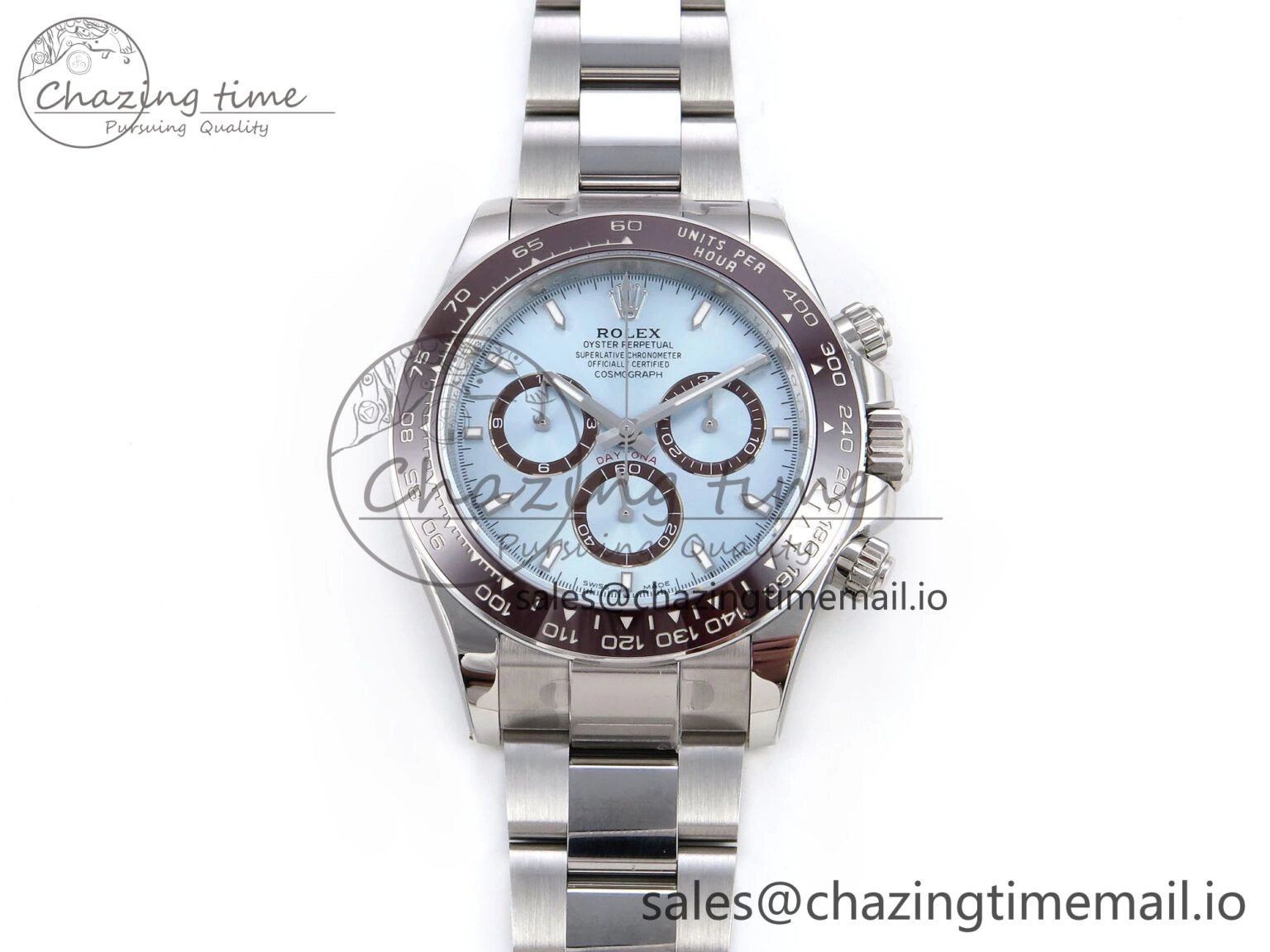 Daytona 126506 APSF 1:1 Best Edition 904L Steel Ice Blue Dial on SS Braclet SH4131