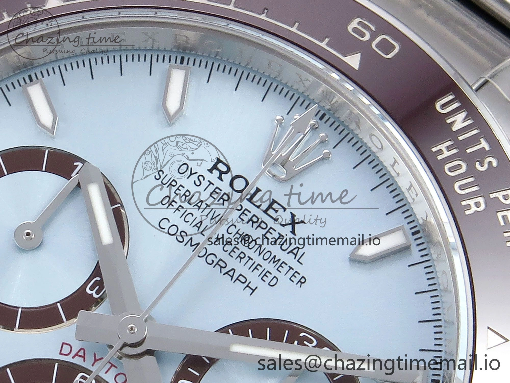 Daytona 126506 APSF 1:1 Best Edition 904L Steel Ice Blue Dial on SS Braclet SH4131
