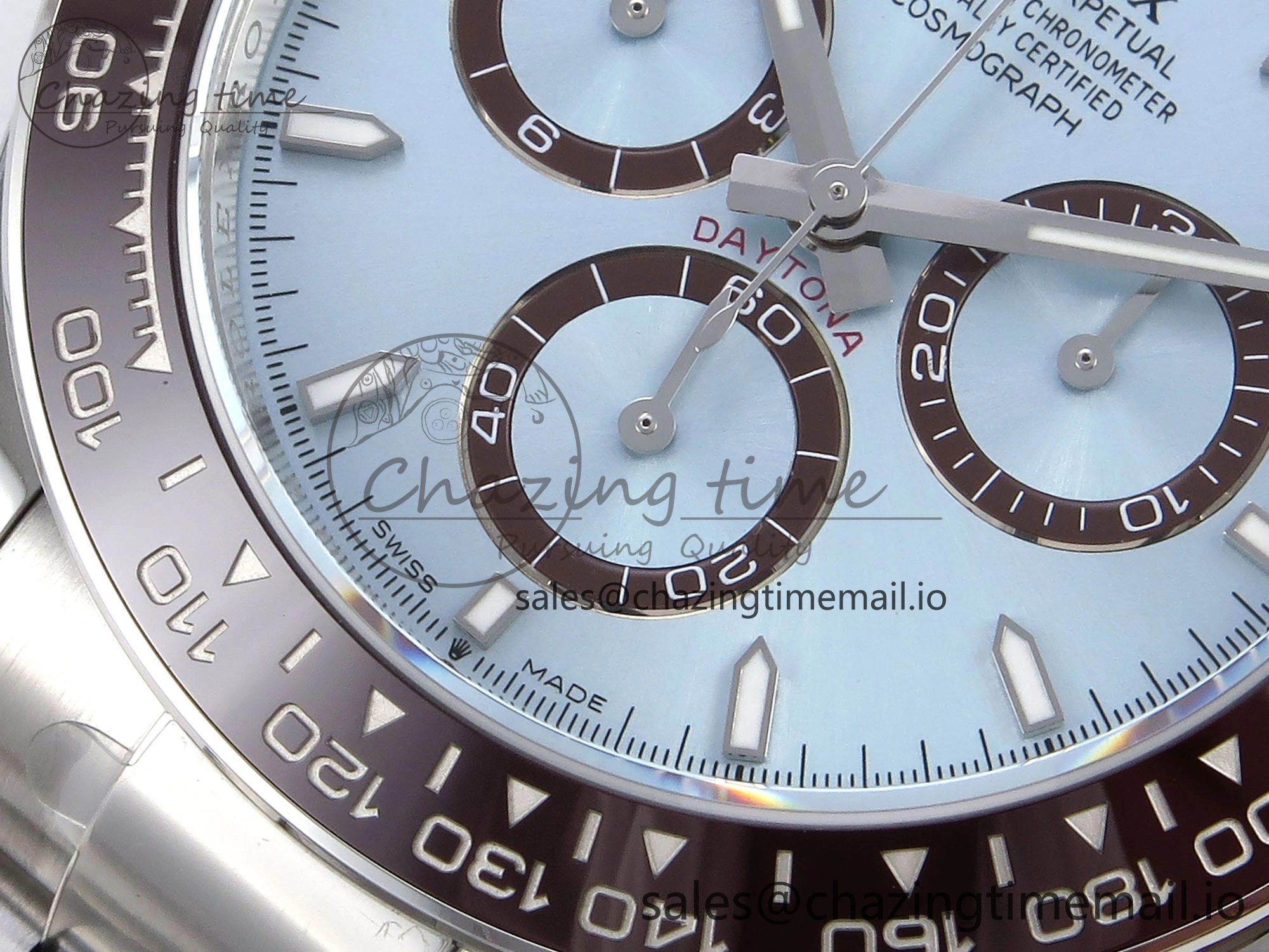 Daytona 126506 APSF 1:1 Best Edition 904L Steel Ice Blue Dial on SS Braclet SH4131