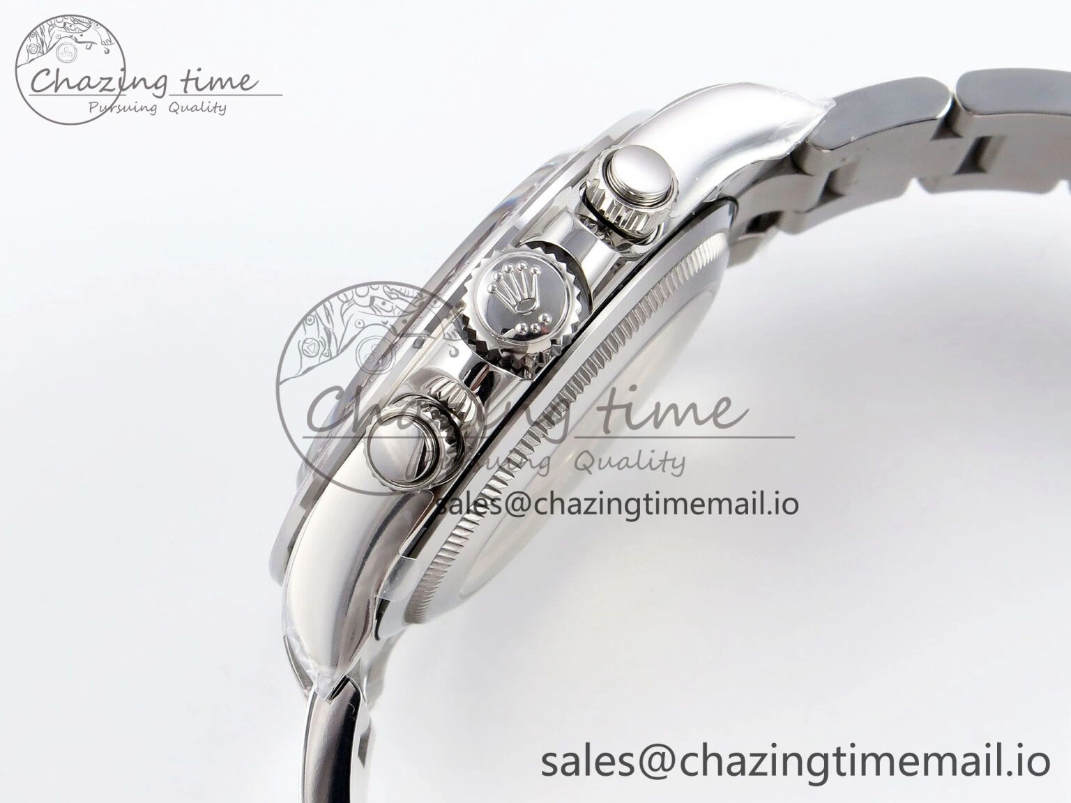 Daytona 126506 APSF 1:1 Best Edition 904L Steel Ice Blue Diamonds Markers Dial on SS Braclet SH4131