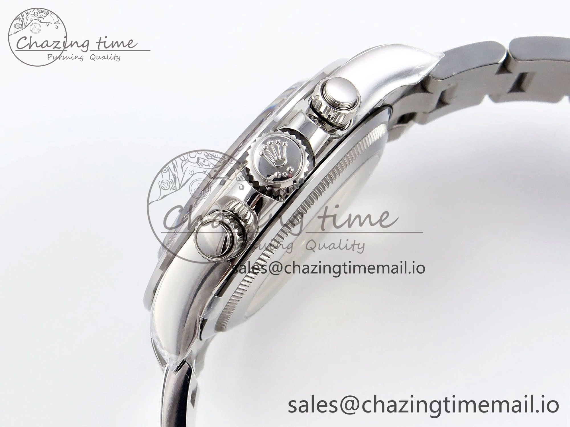 Daytona 126506 APSF 1:1 Best Edition 904L Steel Ice Blue Diamonds Markers Dial on SS Braclet SH4131