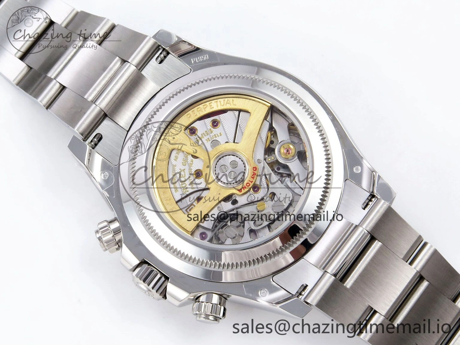 Daytona 126506 APSF 1:1 Best Edition 904L Steel Ice Blue Diamonds Markers Dial on SS Braclet SH4131