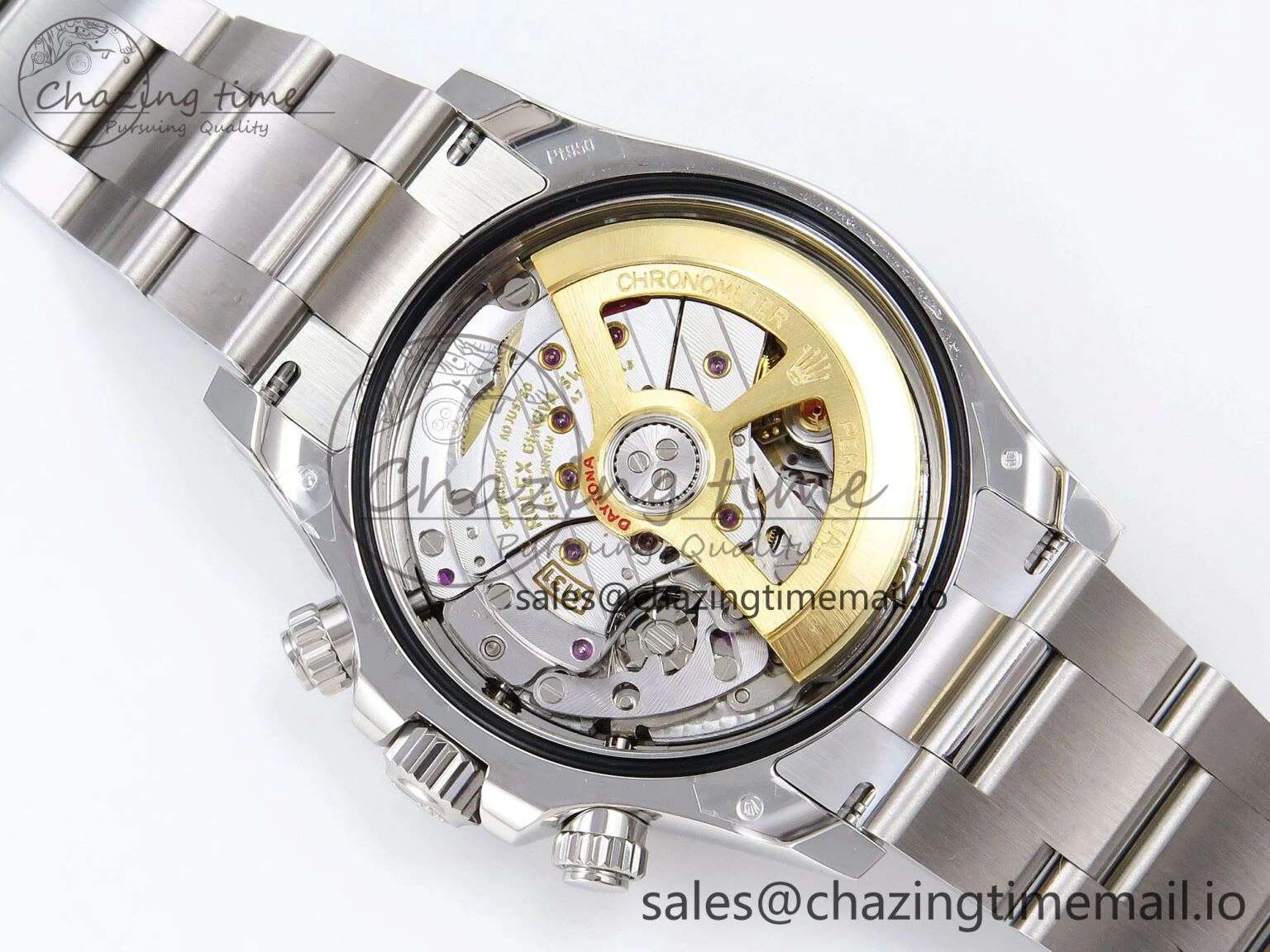 Daytona 126506 APSF 1:1 Best Edition 904L Steel Ice Blue Diamonds Markers Dial on SS Braclet SH4131