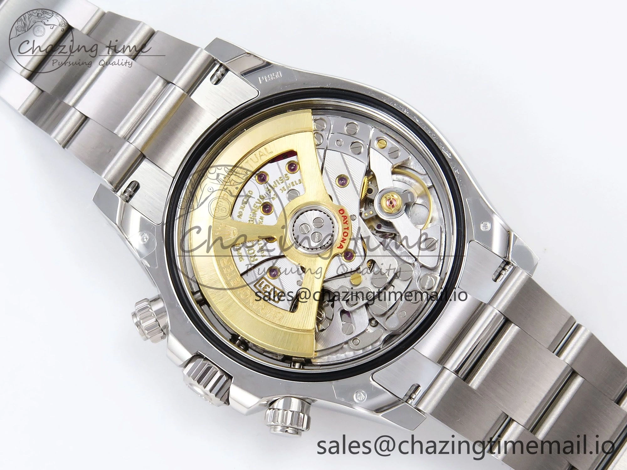 Daytona 126506 APSF 1:1 Best Edition 904L Steel Ice Blue Diamonds Markers Dial on SS Braclet SH4131