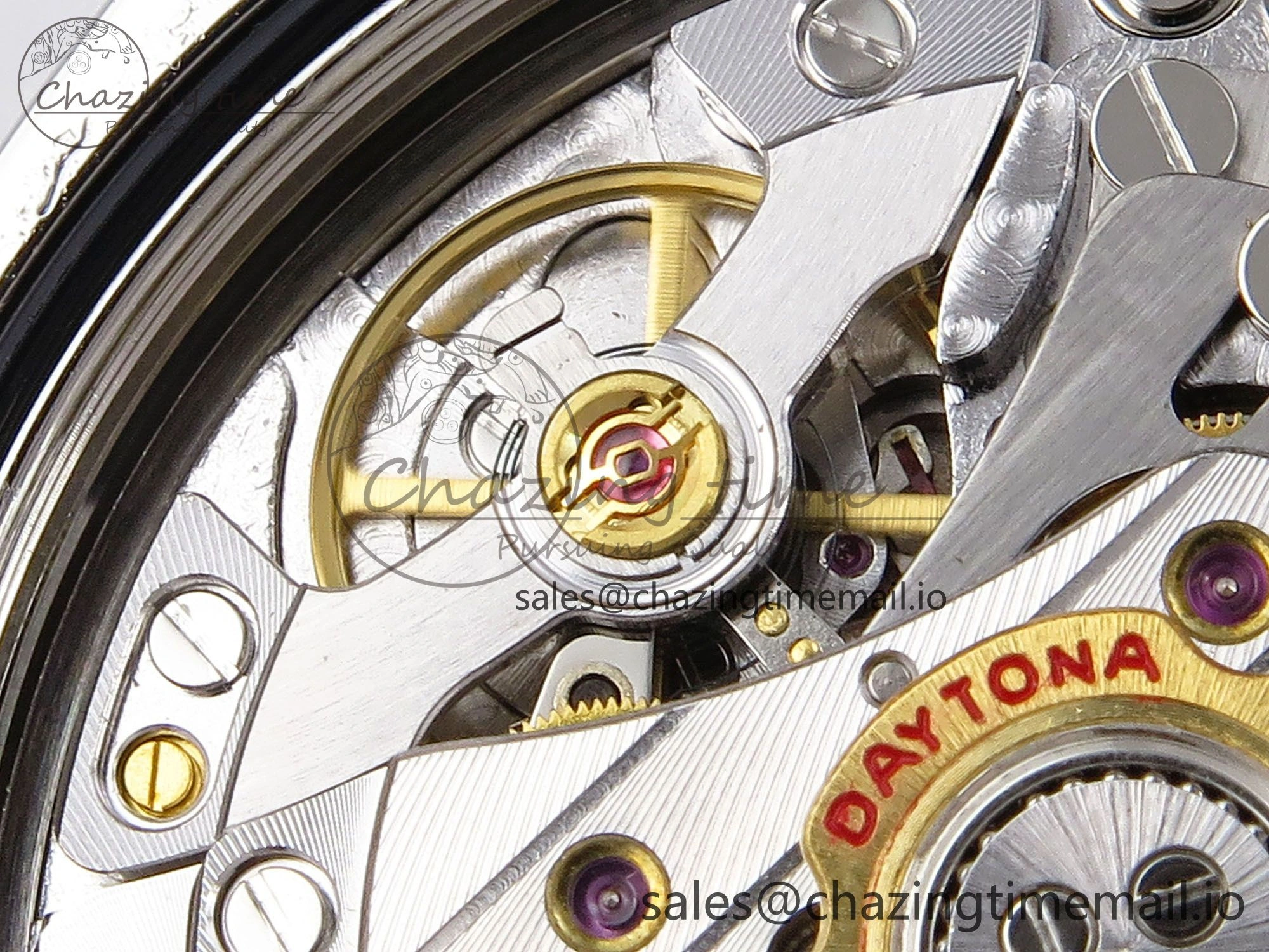 Daytona 126506 APSF 1:1 Best Edition 904L Steel Ice Blue Diamonds Markers Dial on SS Braclet SH4131