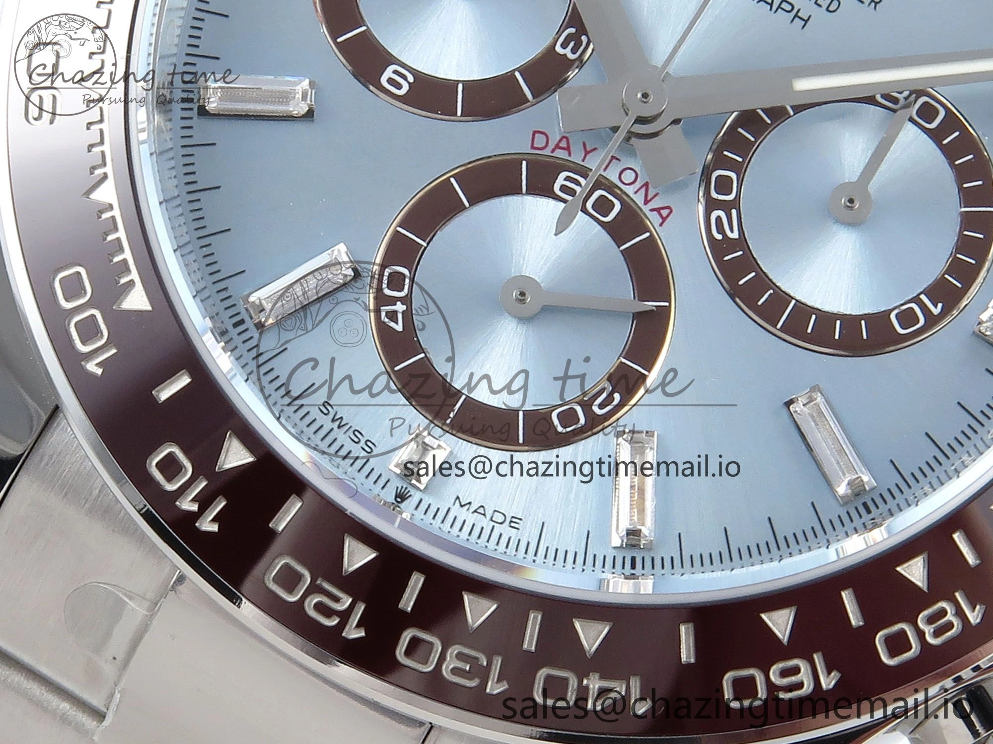 Daytona 126506 APSF 1:1 Best Edition Ice Blue Crystal Dial on SS Braclet SH4131