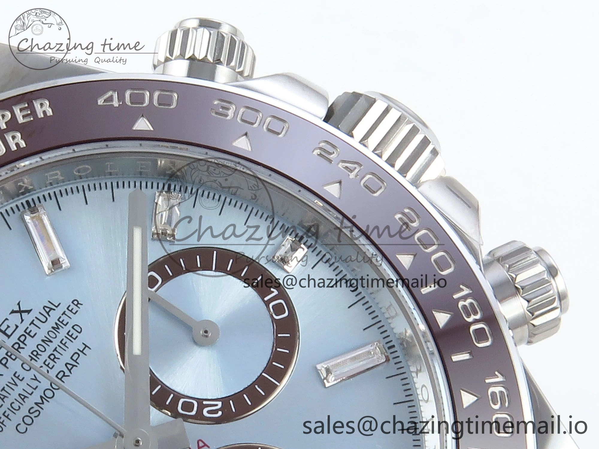 Daytona 126506 APSF 1:1 Best Edition Ice Blue Crystal Dial on SS Braclet SH4131