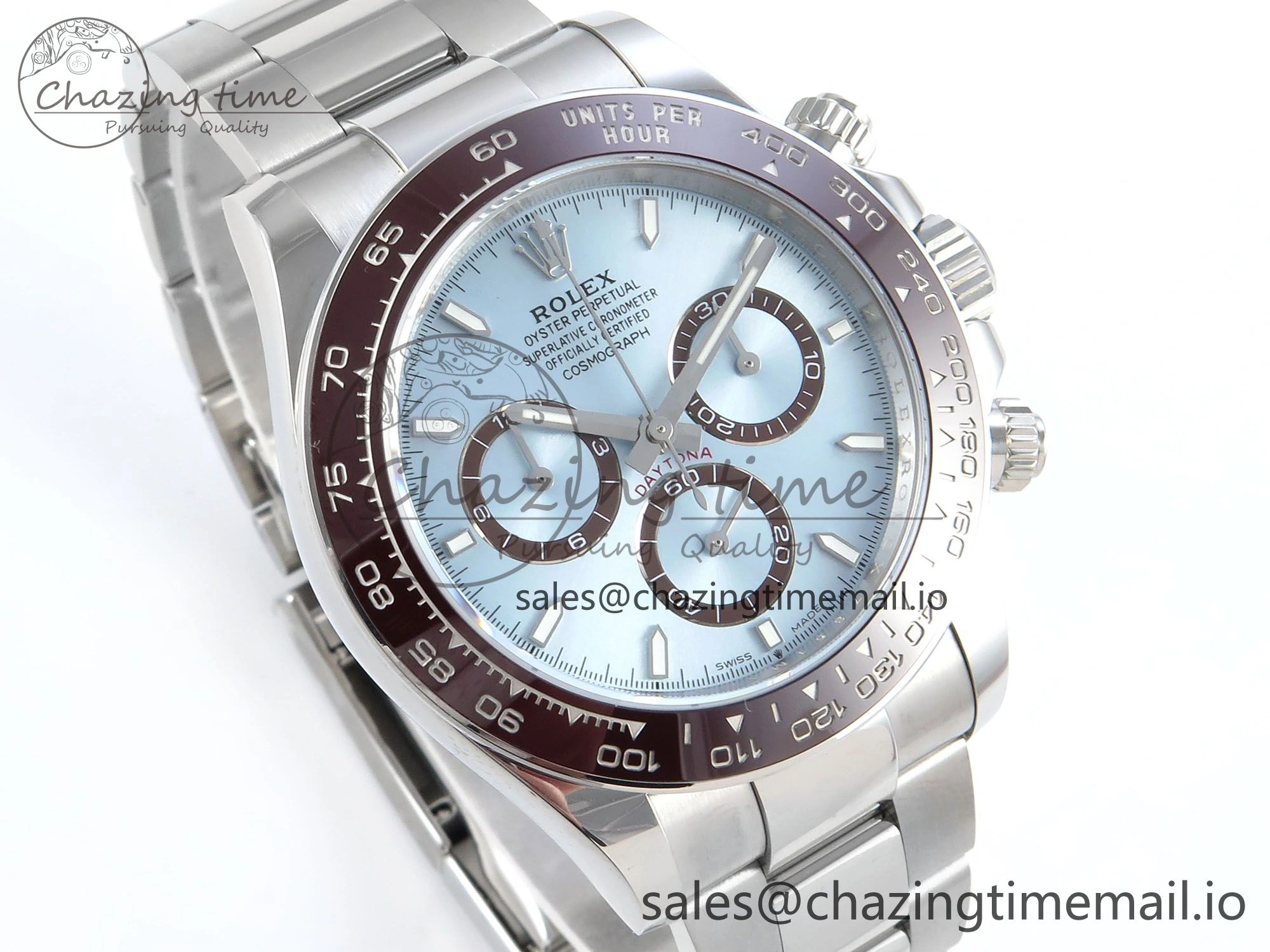 Daytona 126506 APSF 1:1 Best Edition Ice Blue Stick Dial on SS Braclet SH4131