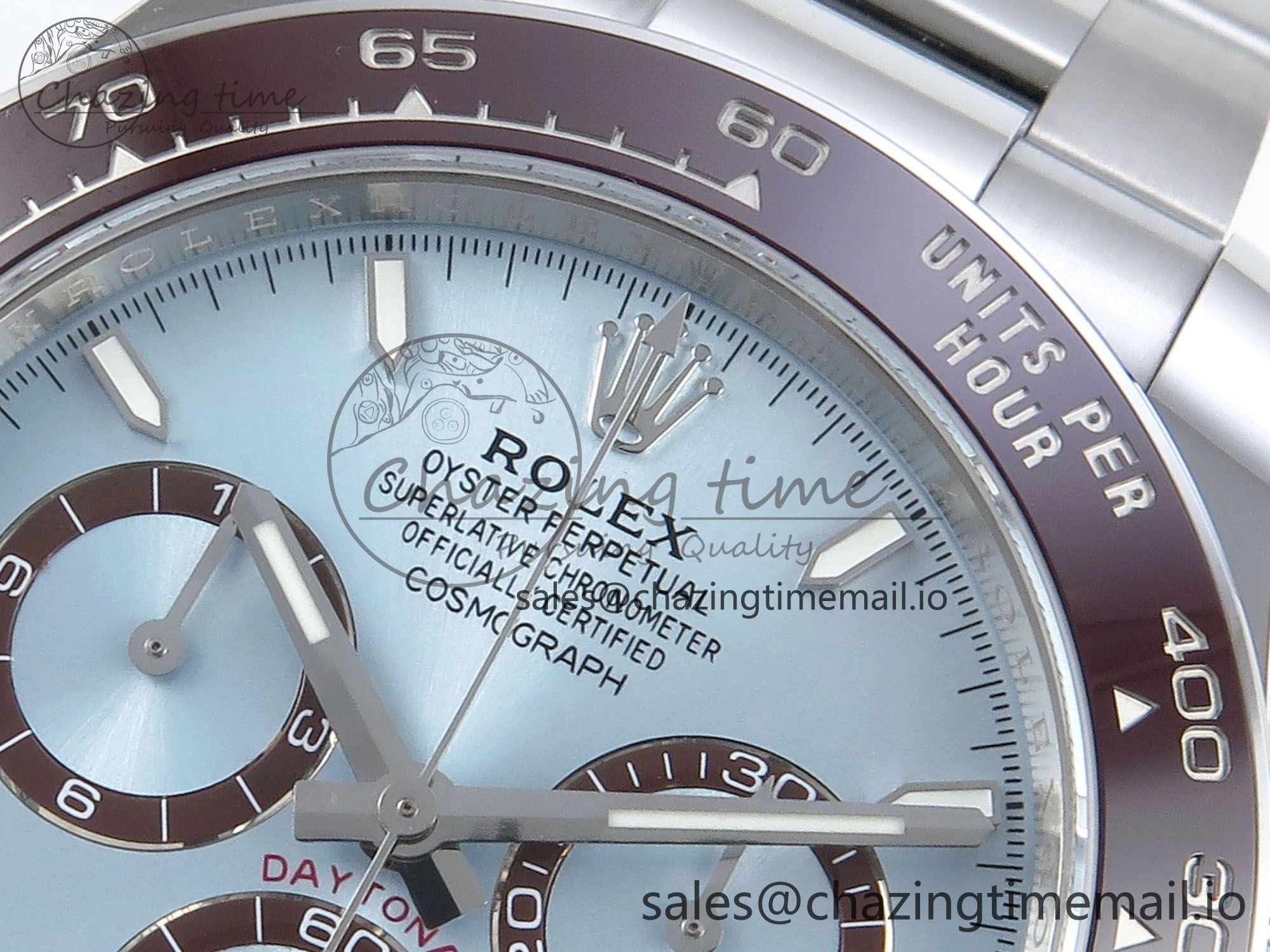 Daytona 126506 APSF 1:1 Best Edition Ice Blue Stick Dial on SS Braclet SH4131