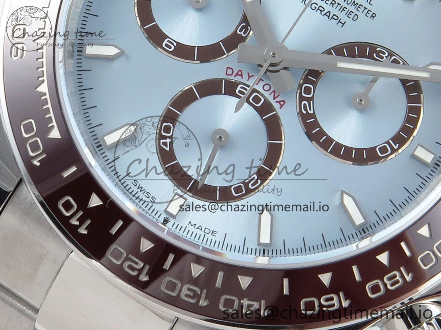 Daytona 126506 APSF 1:1 Best Edition Ice Blue Stick Dial on SS Braclet SH4131