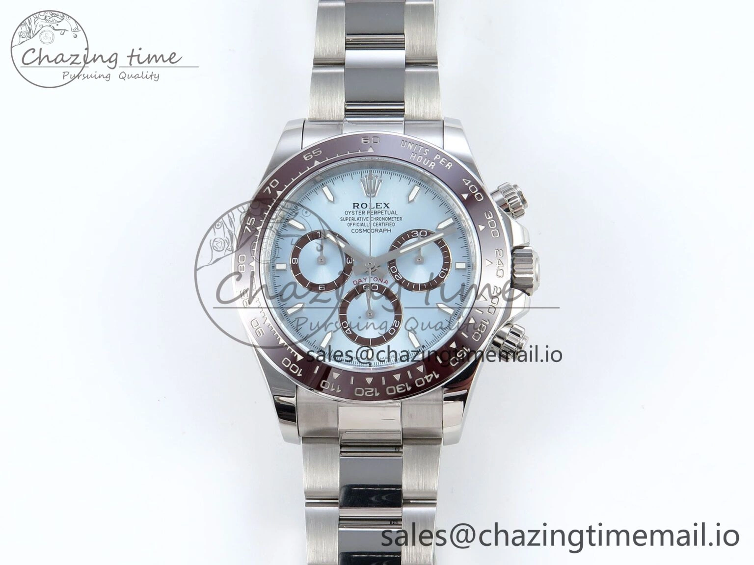Daytona 126506 APSF 1:1 Best Edition Ice Blue Stick Dial on SS Braclet SH4131