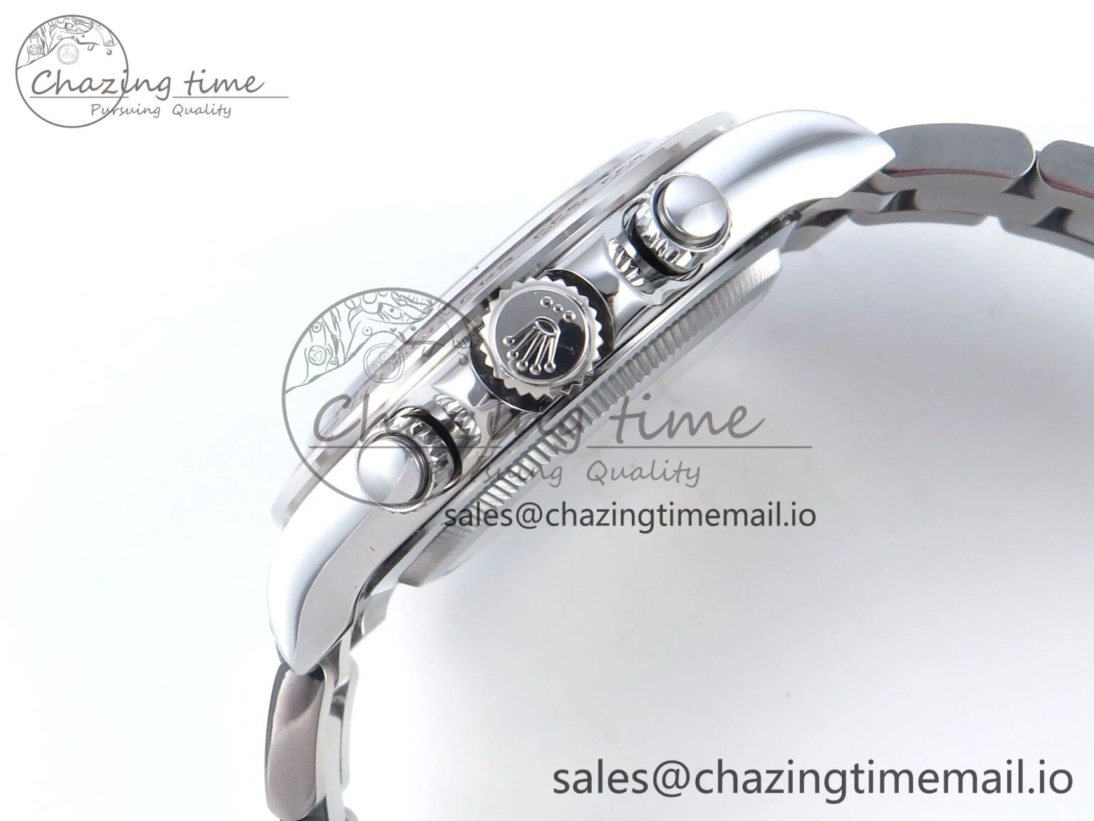 Daytona 126506 Arabic QF 1:1 Best Edition Ice Blue Dial on SS Bracelet SH4131 V6 (Gain Weight)