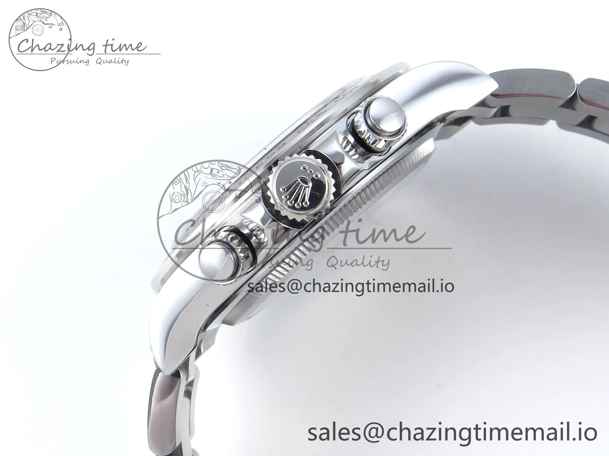 Daytona 126506 Arabic QF 1:1 Best Edition Ice Blue Dial on SS Bracelet SH4131 V6 (Gain Weight)