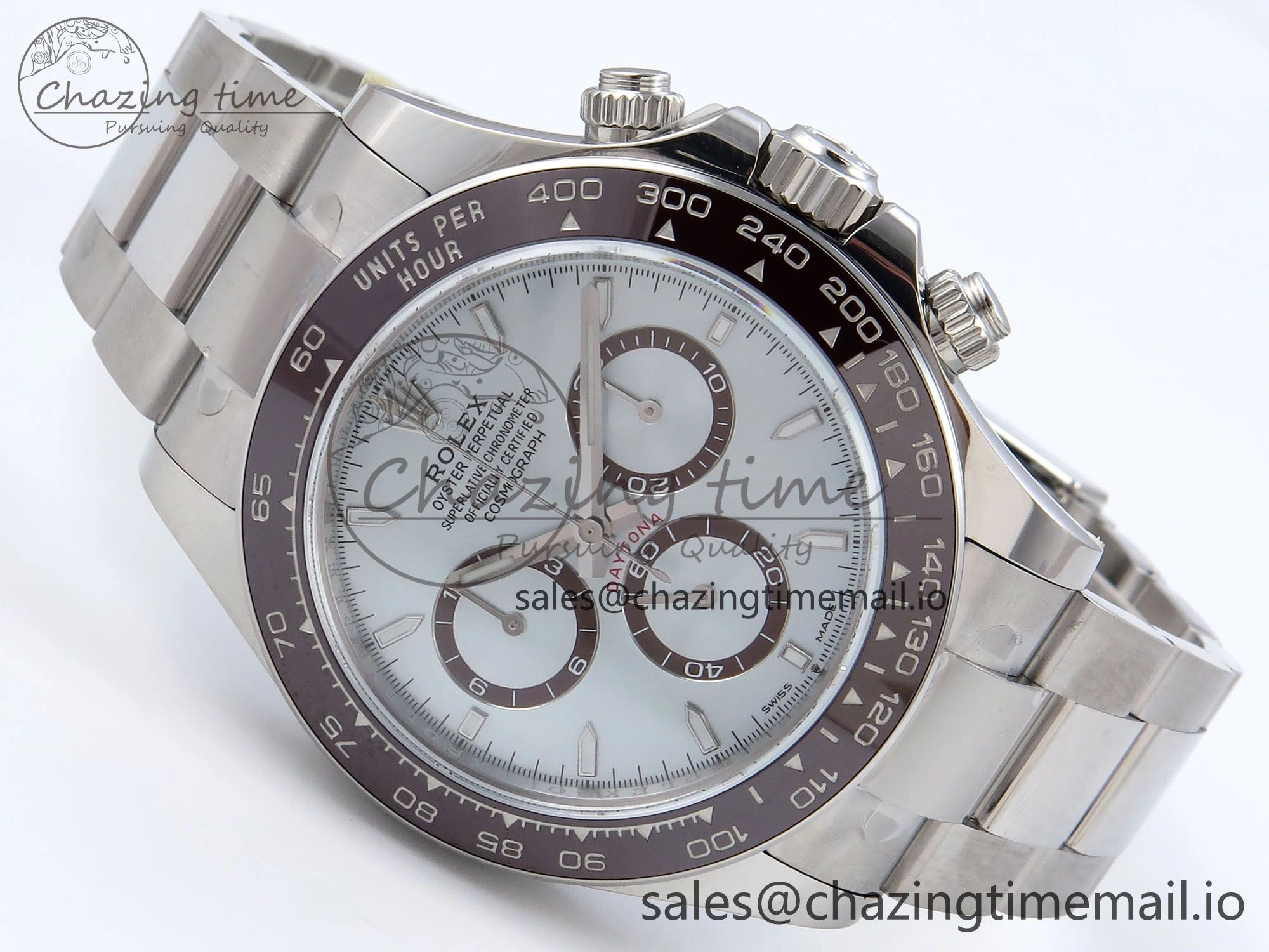 Daytona 126506 QF+ 1:1 Best Edition 904L Steel Ice Blue Dial on SS Bracelet SH4131