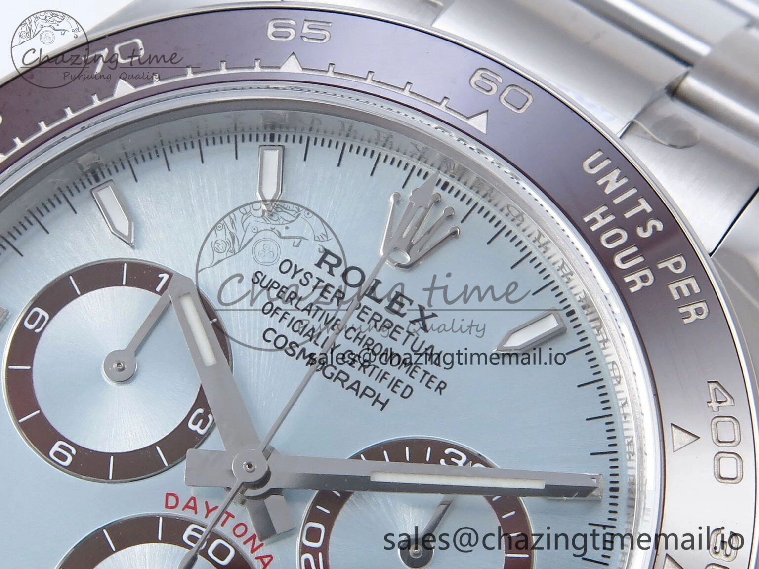 Daytona 126506 QF+ 1:1 Best Edition 904L Steel Ice Blue Dial on SS Bracelet SH4131