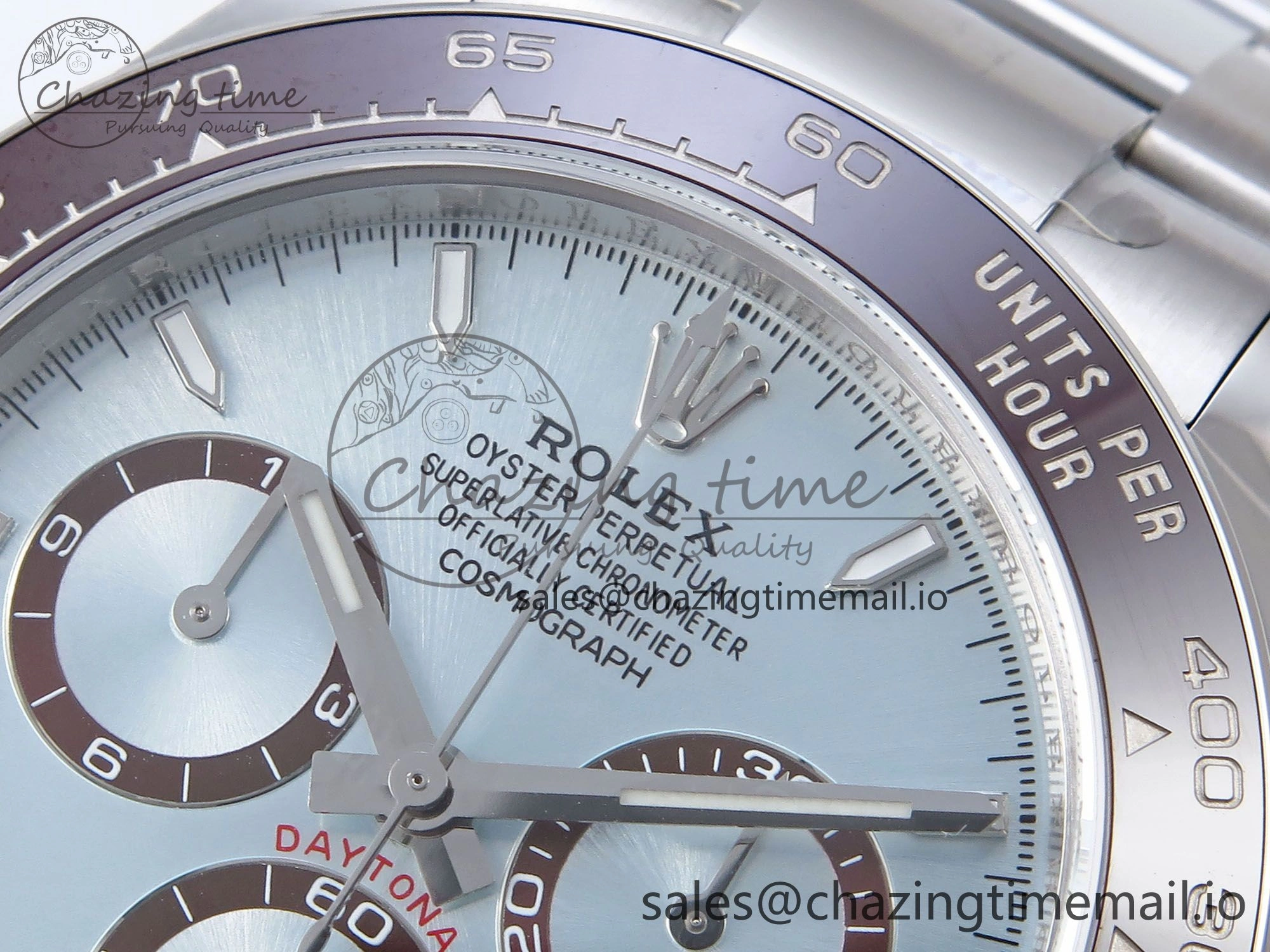 Daytona 126506 QF+ 1:1 Best Edition 904L Steel Ice Blue Dial on SS Bracelet SH4131