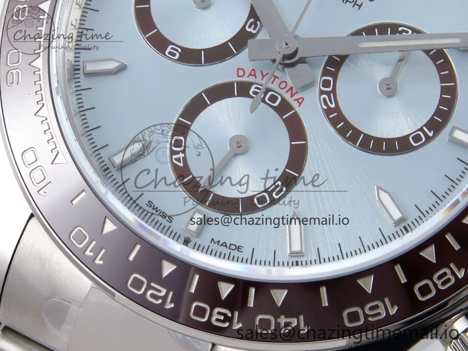 Daytona 126506 QF+ 1:1 Best Edition 904L Steel Ice Blue Dial on SS Bracelet SH4131