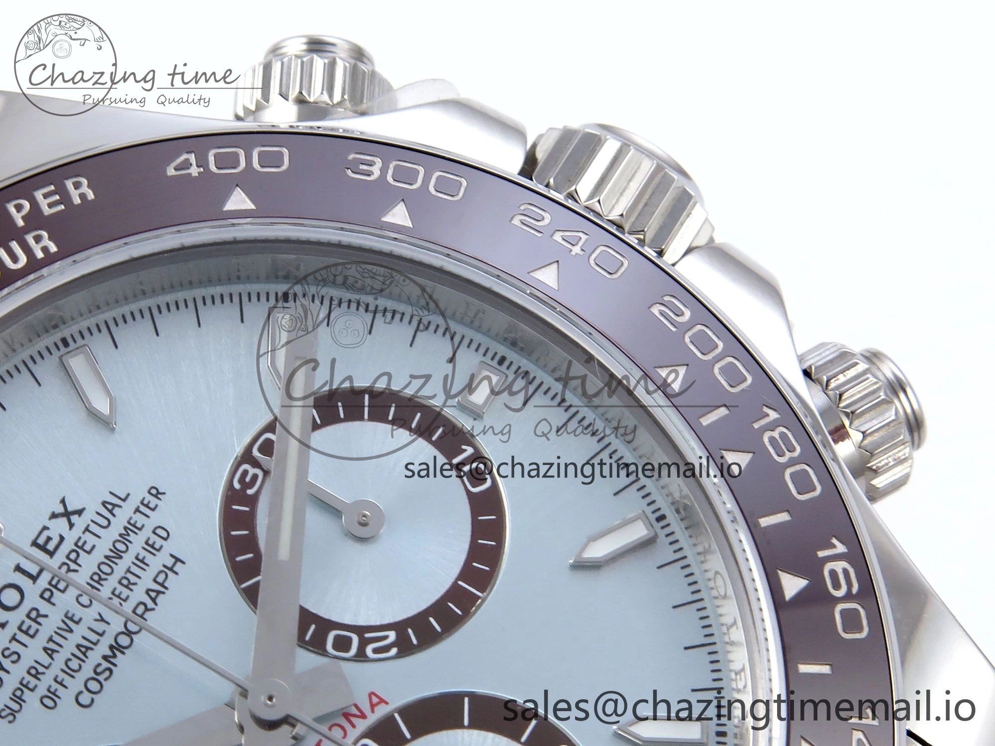 Daytona 126506 QF+ 1:1 Best Edition 904L Steel Ice Blue Dial on SS Bracelet SH4131