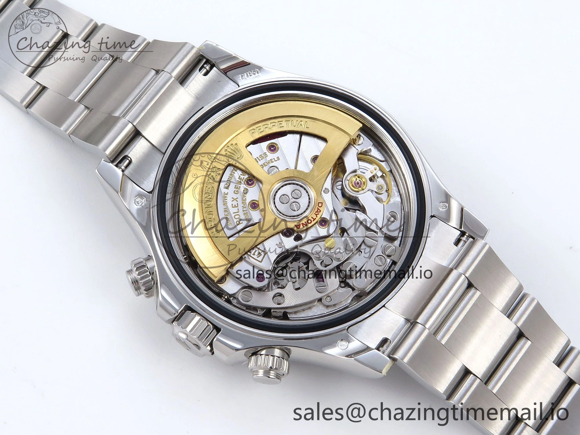 Daytona 126506 QF+ 1:1 Best Edition 904L Steel Ice Blue Diamonds Dial on SS Bracelet SH4131