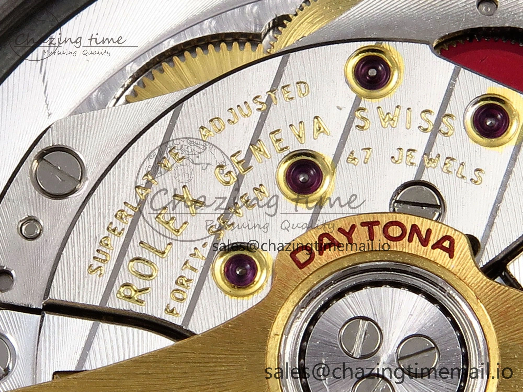 Daytona 126506 QF 1:1 Best Edition Ice Blue Dial Crystal Marker on SS YG Bracelet SH4131 V6 (Gain Weight）