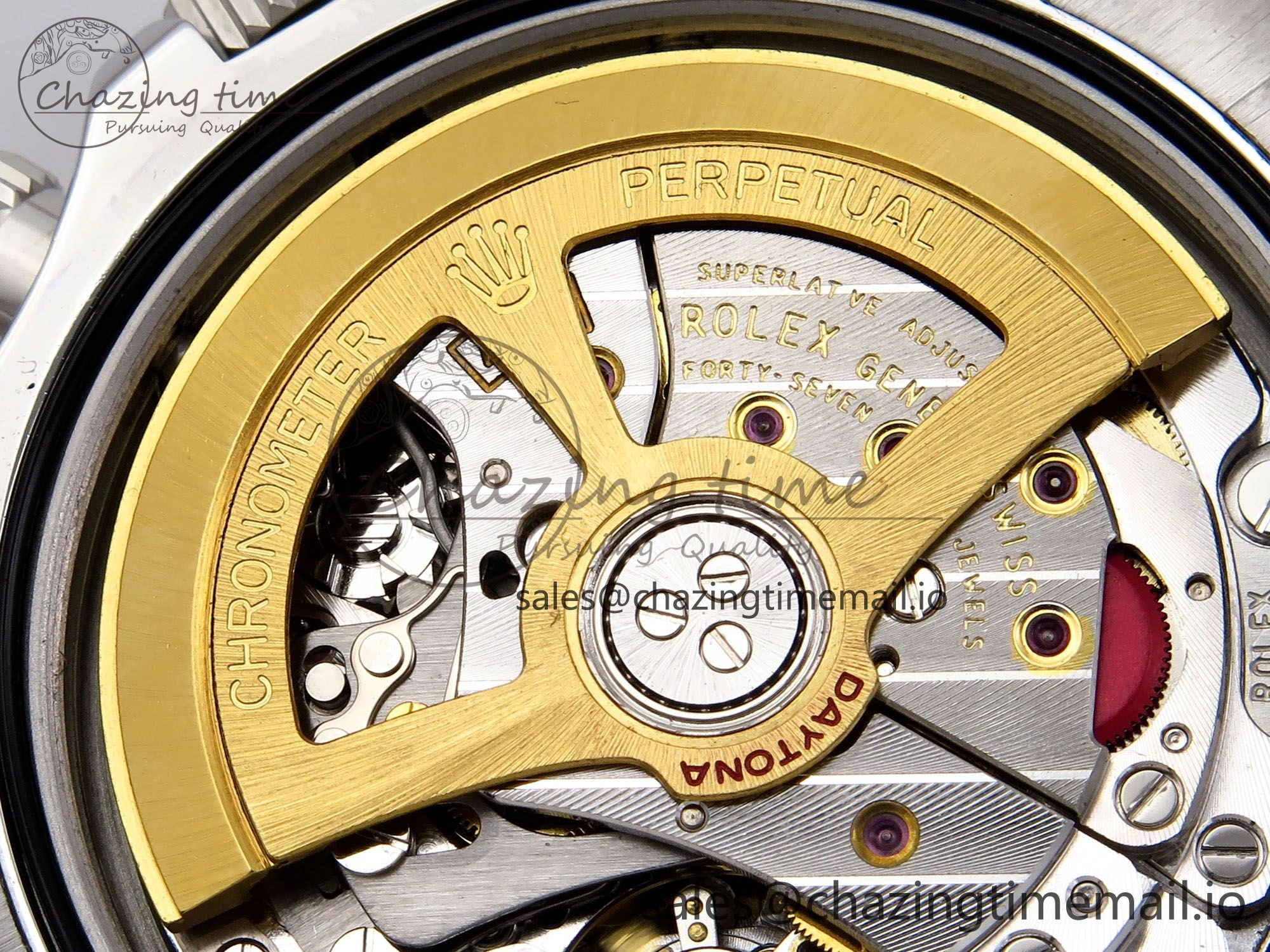 Daytona 126506 QF 1:1 Best Edition Ice Blue Dial Crystal Marker on SS YG Bracelet SH4131 V6 (Gain Weight）