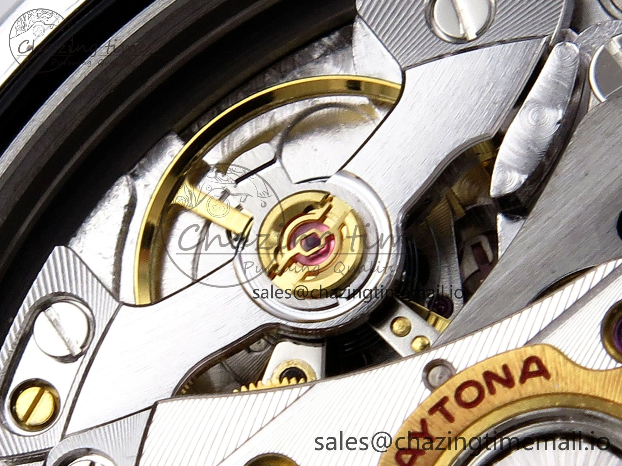Daytona 126506 QF 1:1 Best Edition Ice Blue Dial Crystal Marker on SS YG Bracelet SH4131 V6 (Gain Weight）
