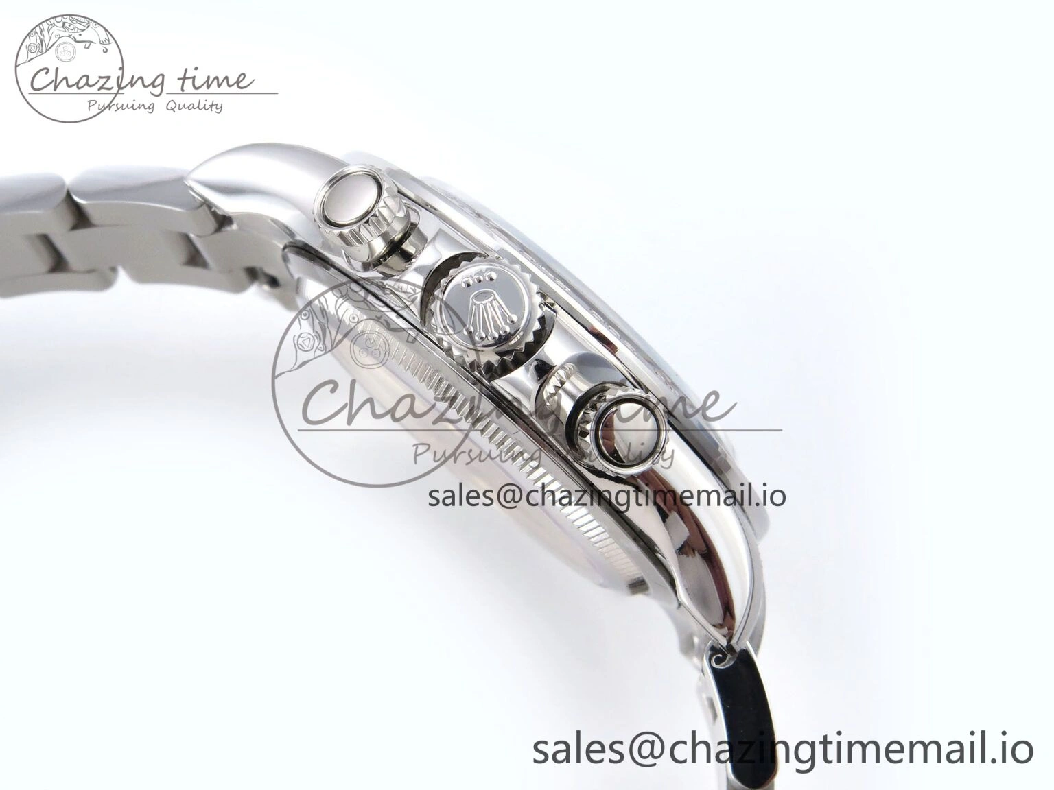 Daytona 126506 QF 1:1 Best Edition Ice Blue Dial Crystal Marker on SS YG Braclet SH4131 V5