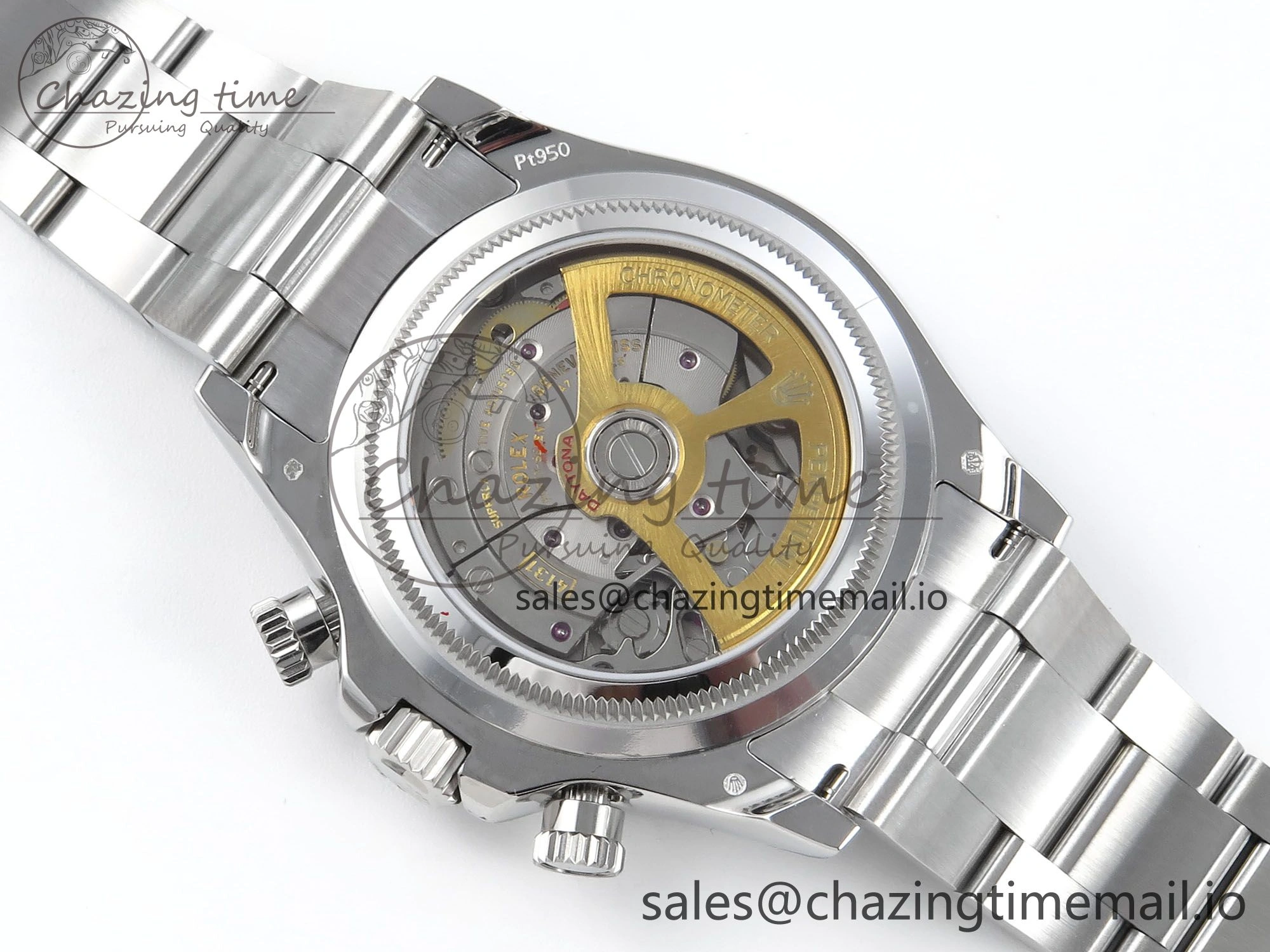 Daytona 126506 QF 1:1 Best Edition Ice Blue Dial on SS Bracelet Strap SH4131 V5