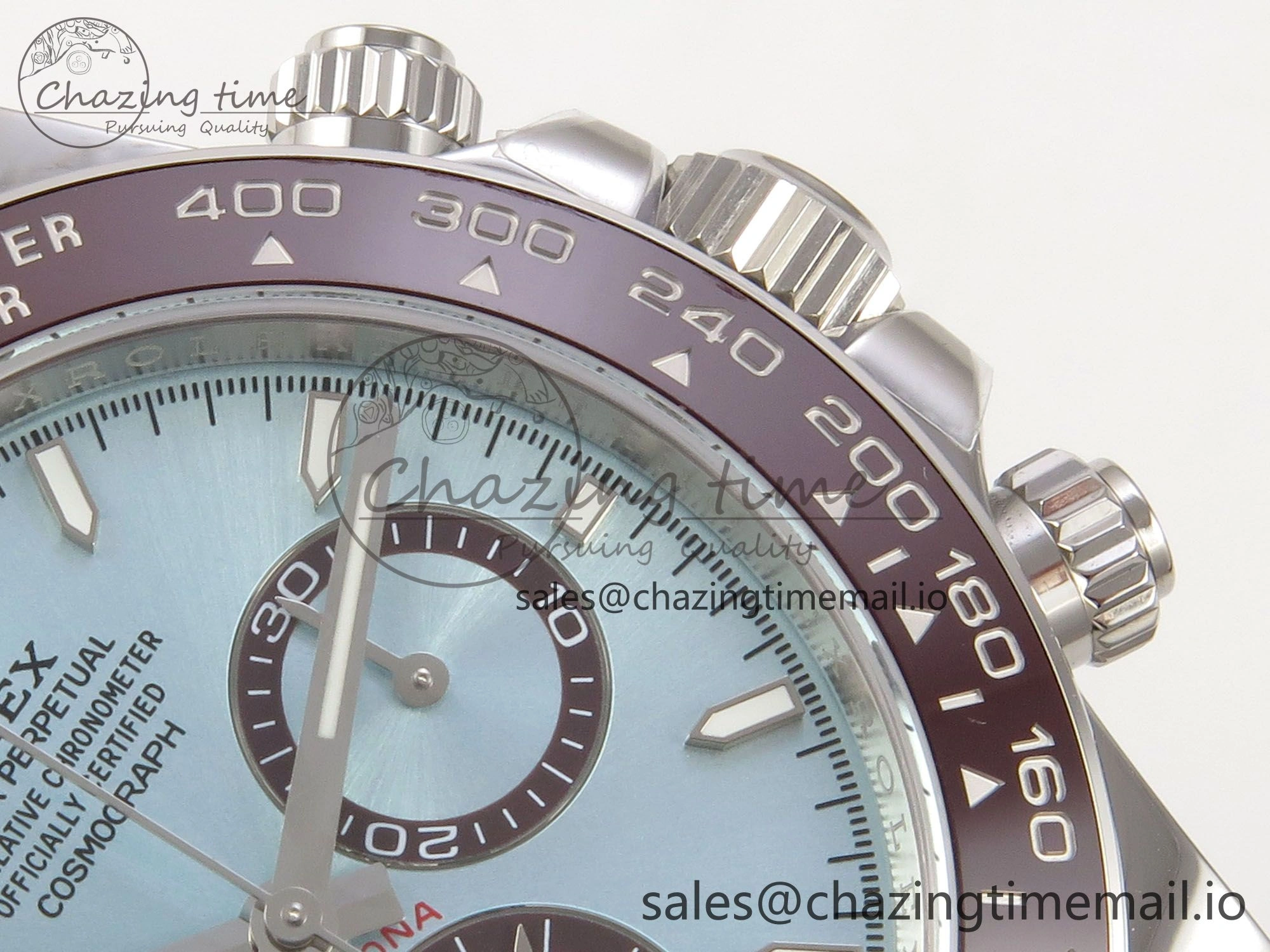 Daytona 126506 THBF 1:1 Best Edition 904L Steel Ice Blue Dial on SS Bracelet SH4131