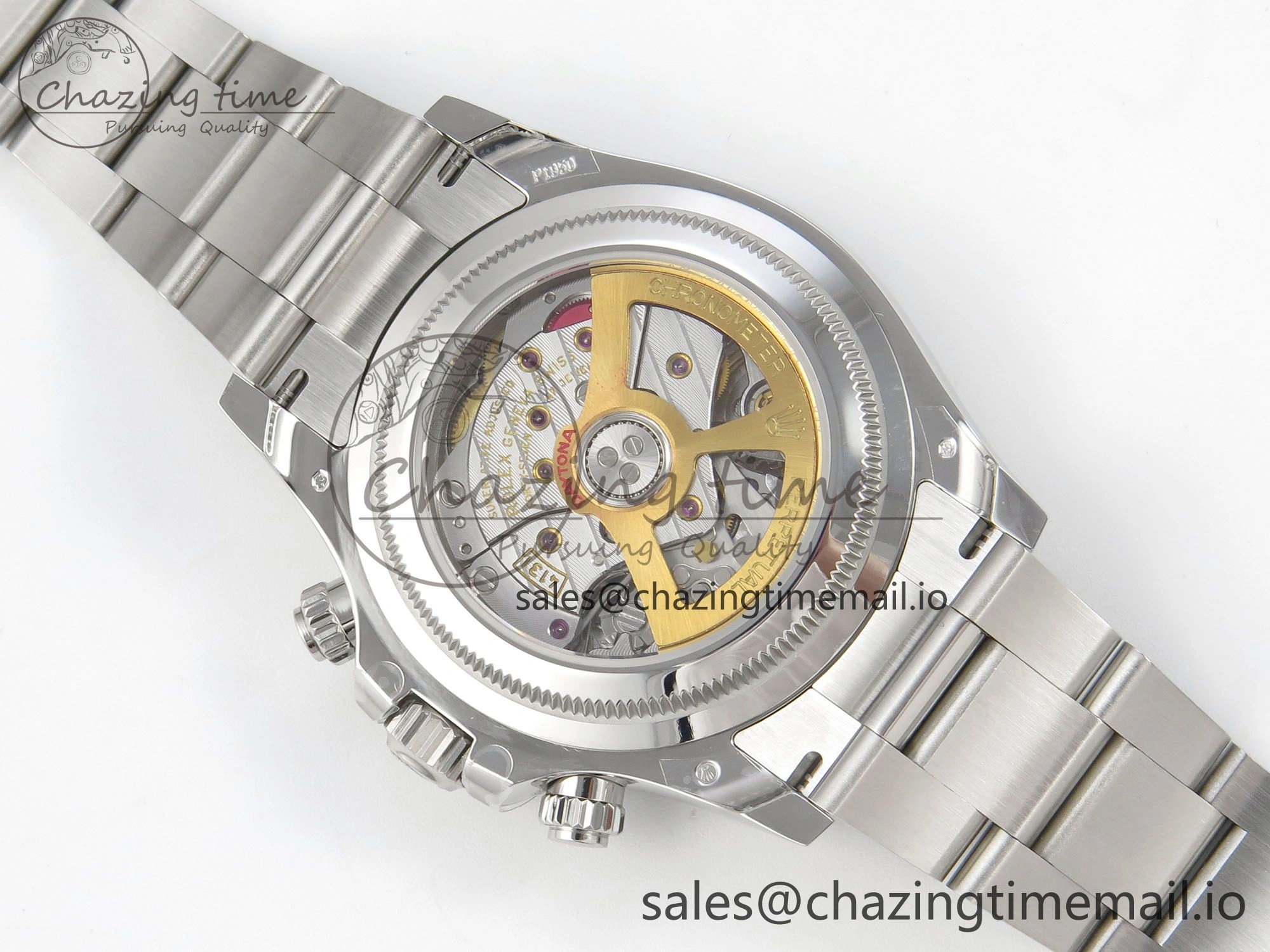 Daytona 126506 THBF 1:1 Best Edition 904L Steel Ice Blue Dial on SS Bracelet SH4131