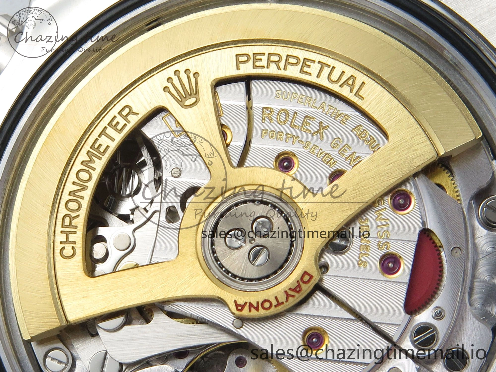 Daytona 126506 VSF 1:1 Best Edition 904L Steel Ice Blue Crystal Dial on SS Braclet VS4131 V2 (Weighted)