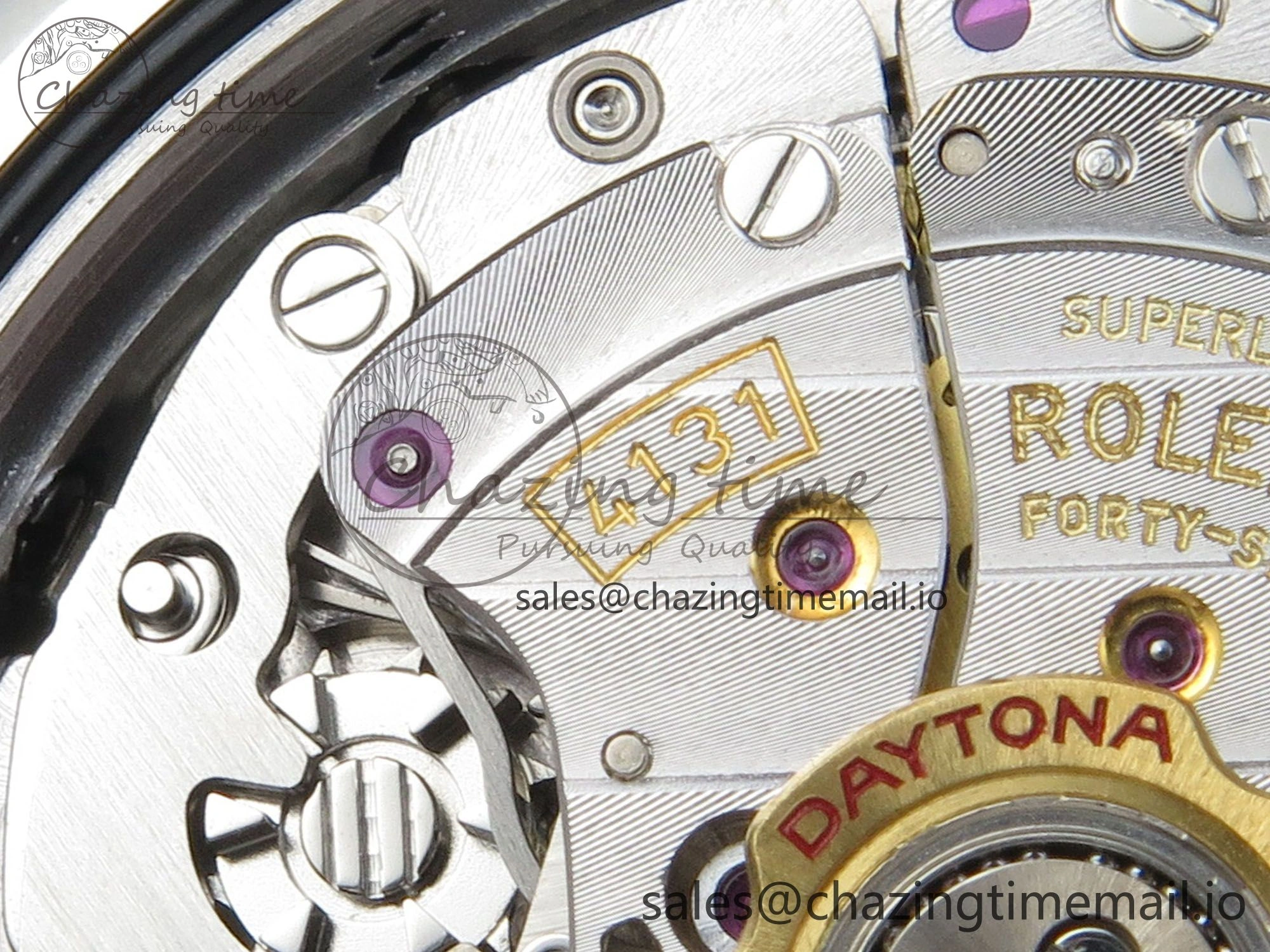 Daytona 126506 VSF 1:1 Best Edition 904L Steel Ice Blue Crystal Dial on SS Braclet VS4131 V2 (Weighted)