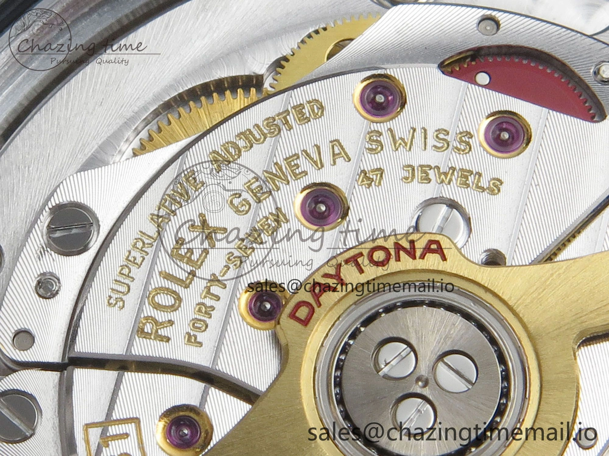 Daytona 126506 VSF 1:1 Best Edition 904L Steel Ice Blue Crystal Dial on SS Braclet VS4131 V2 (Weighted)