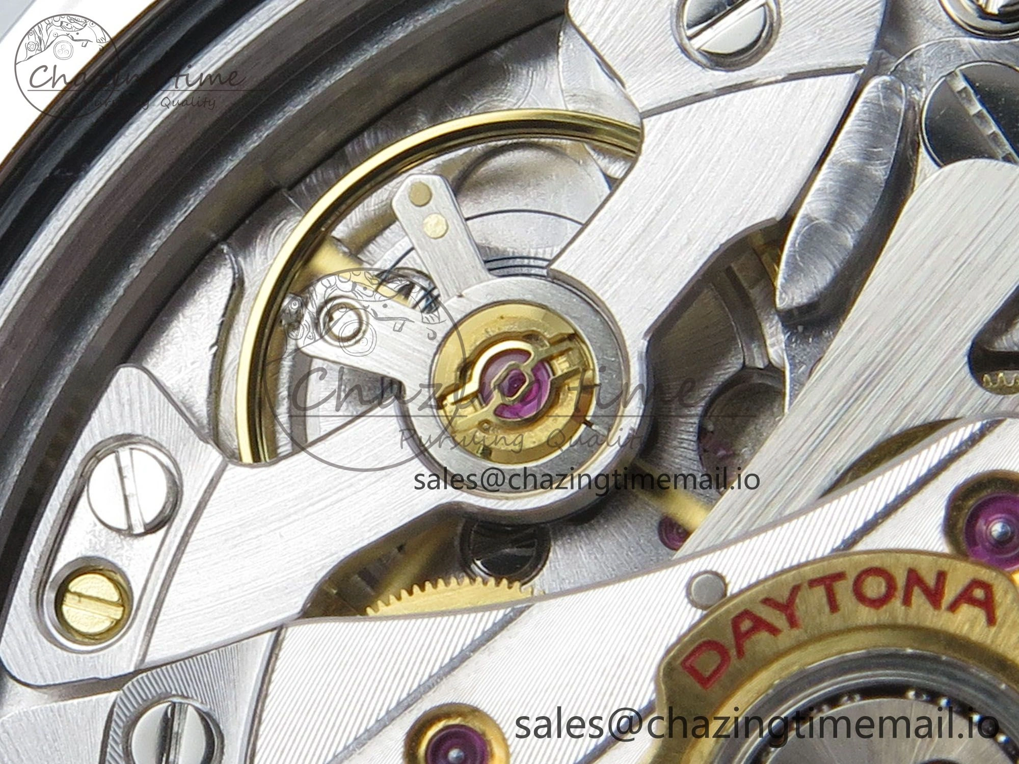 Daytona 126506 VSF 1:1 Best Edition 904L Steel Ice Blue Crystal Dial on SS Braclet VS4131 V2 (Weighted)