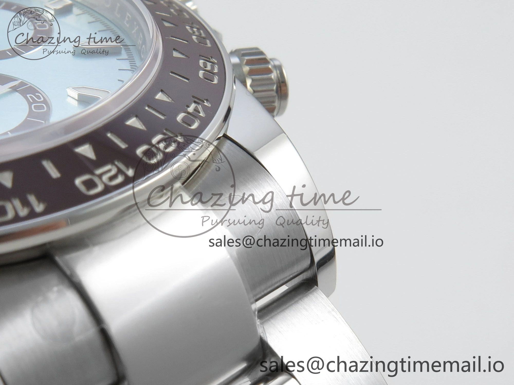 Daytona 126506 VSF 1:1 Best Edition 904L Steel Ice Blue Dial on SS Braclet VS4131 V2 (Weighted)