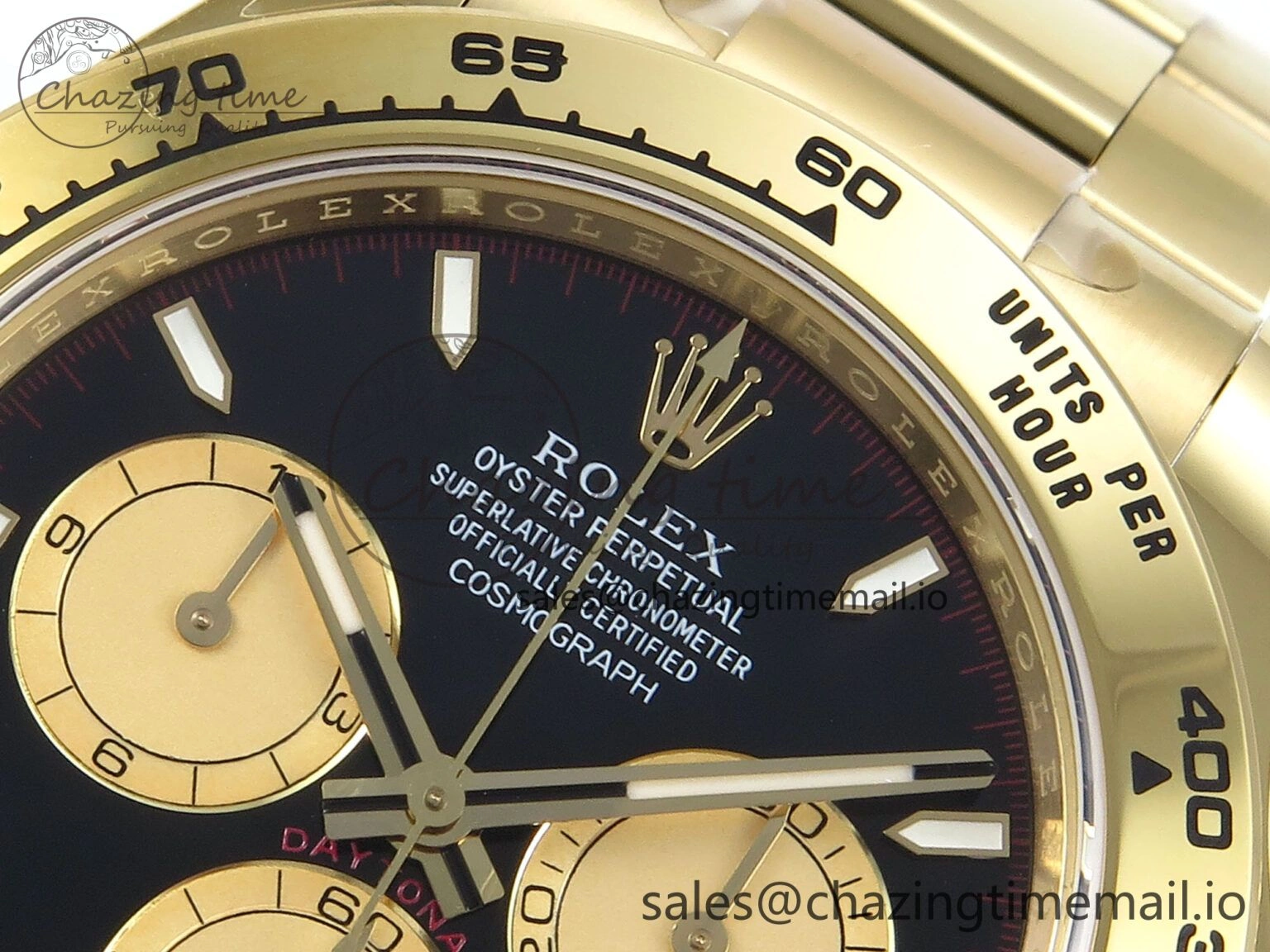 Daytona 126508 APSF 1:1 Best Edition Black YG Stick Dial on YG Braclet SH4131