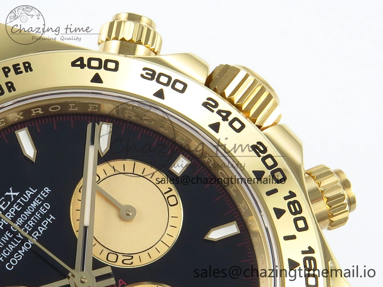 Daytona 126508 APSF 1:1 Best Edition Black YG Stick Dial on YG Braclet SH4131