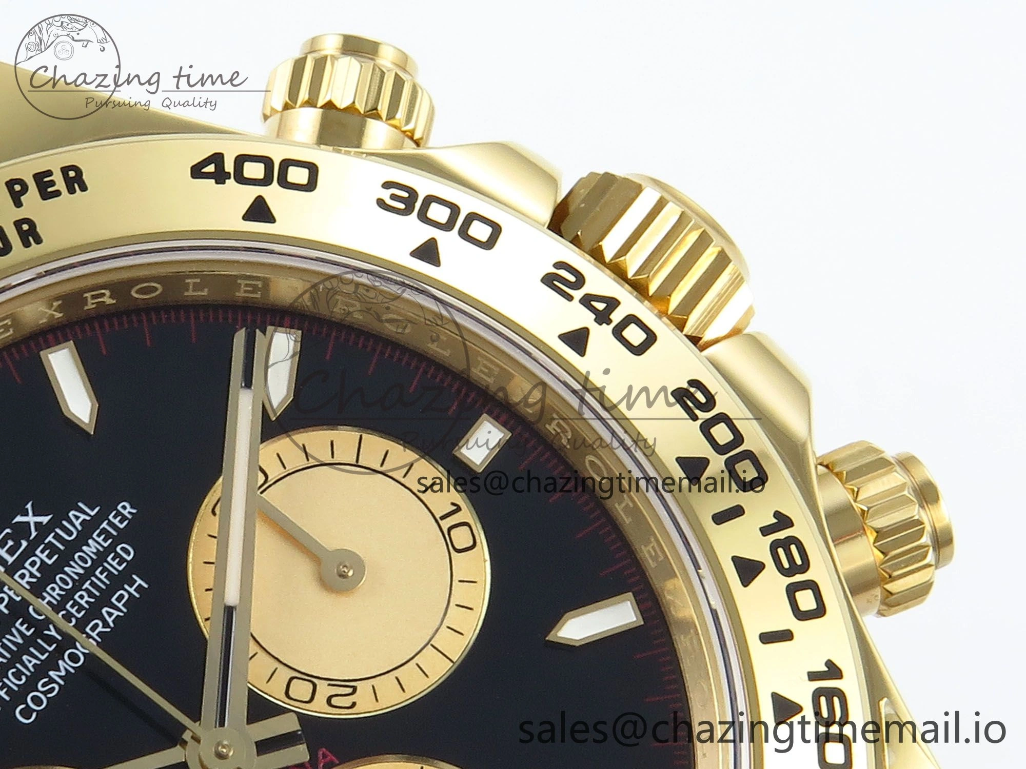 Daytona 126508 APSF 1:1 Best Edition Black YG Stick Dial on YG Braclet SH4131