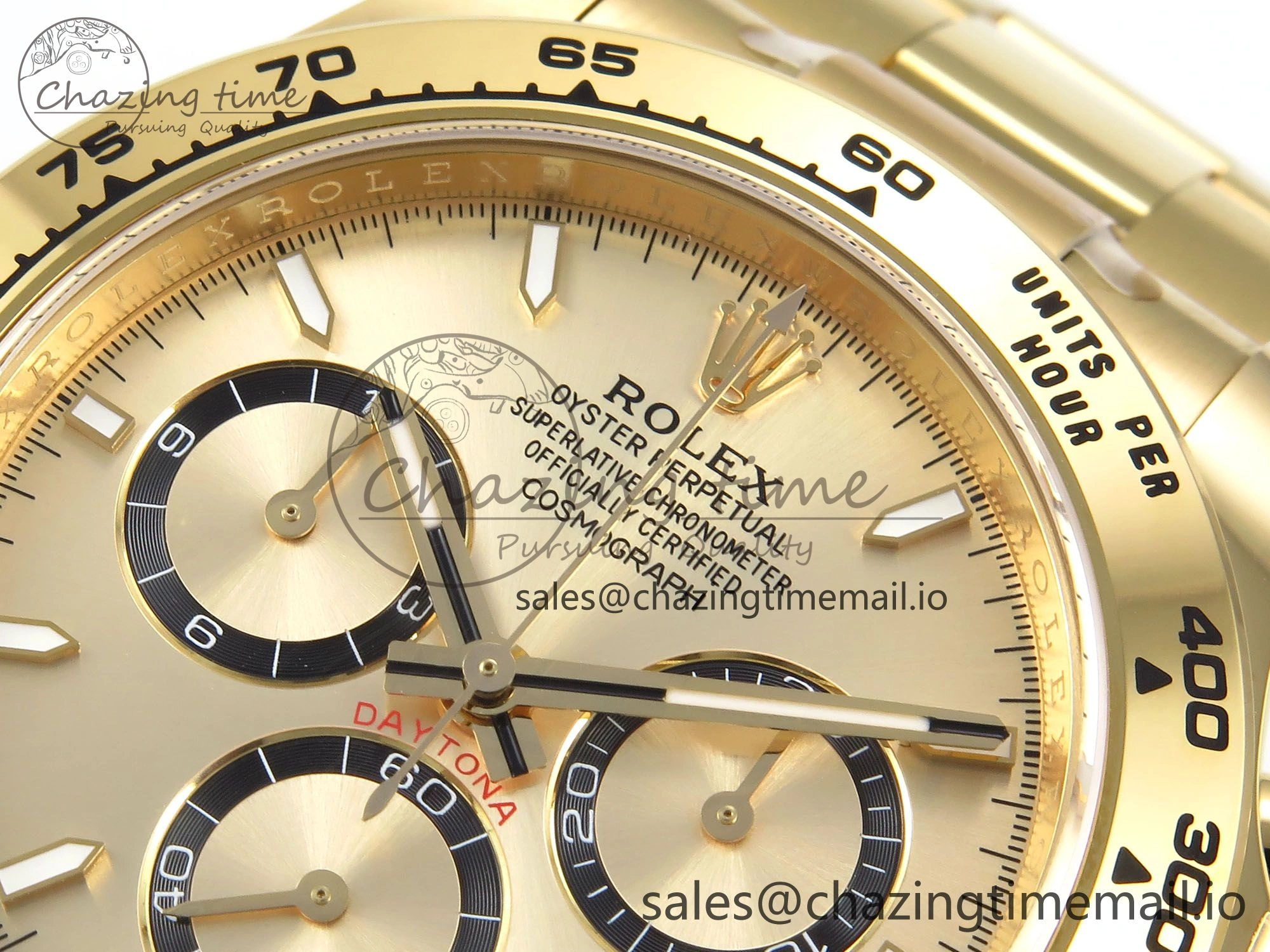 Daytona 126508 APSF 1:1 Best Edition YG Dial on YG Bracelet SH4131