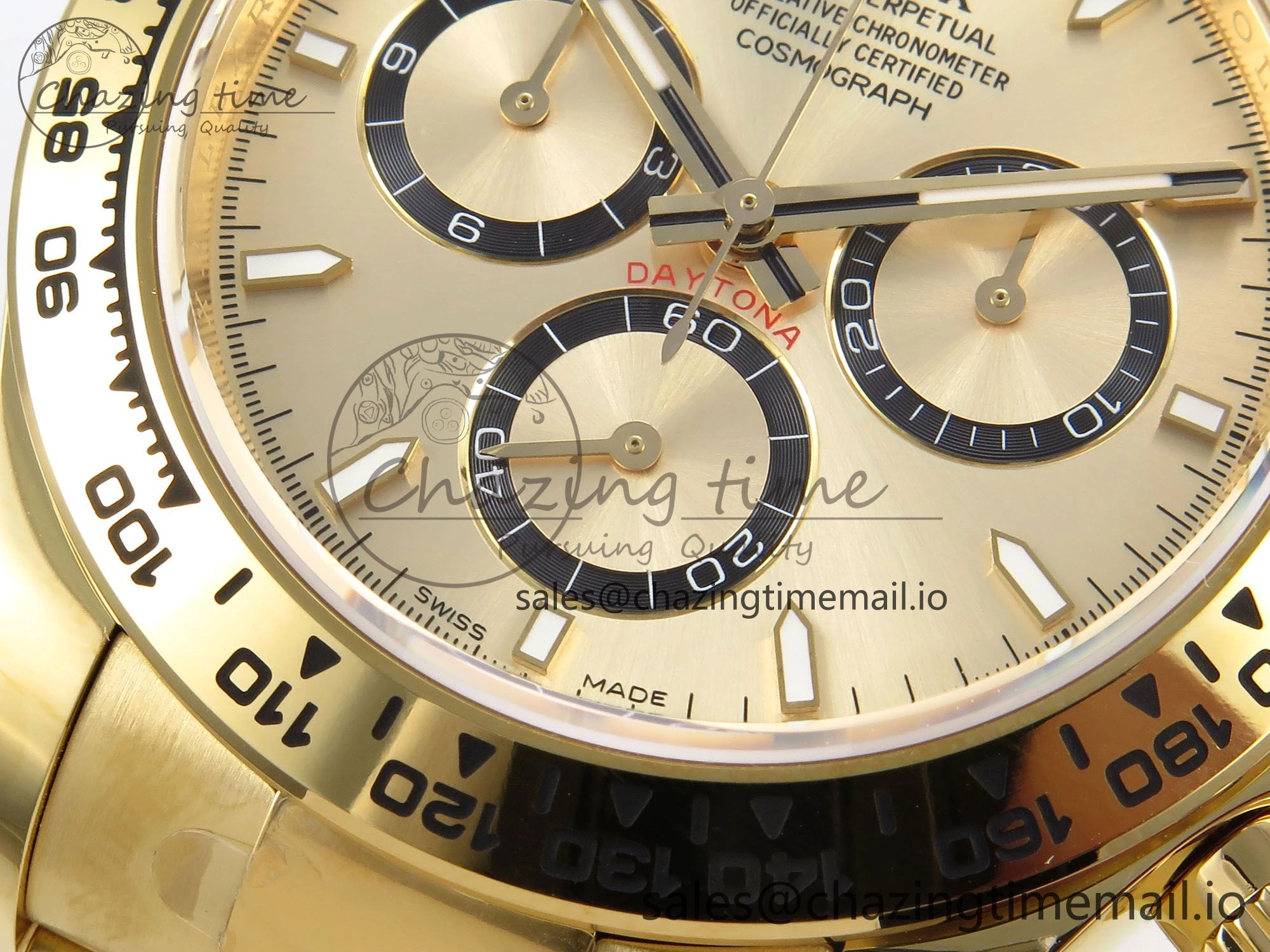 Daytona 126508 APSF 1:1 Best Edition YG Dial on YG Bracelet SH4131
