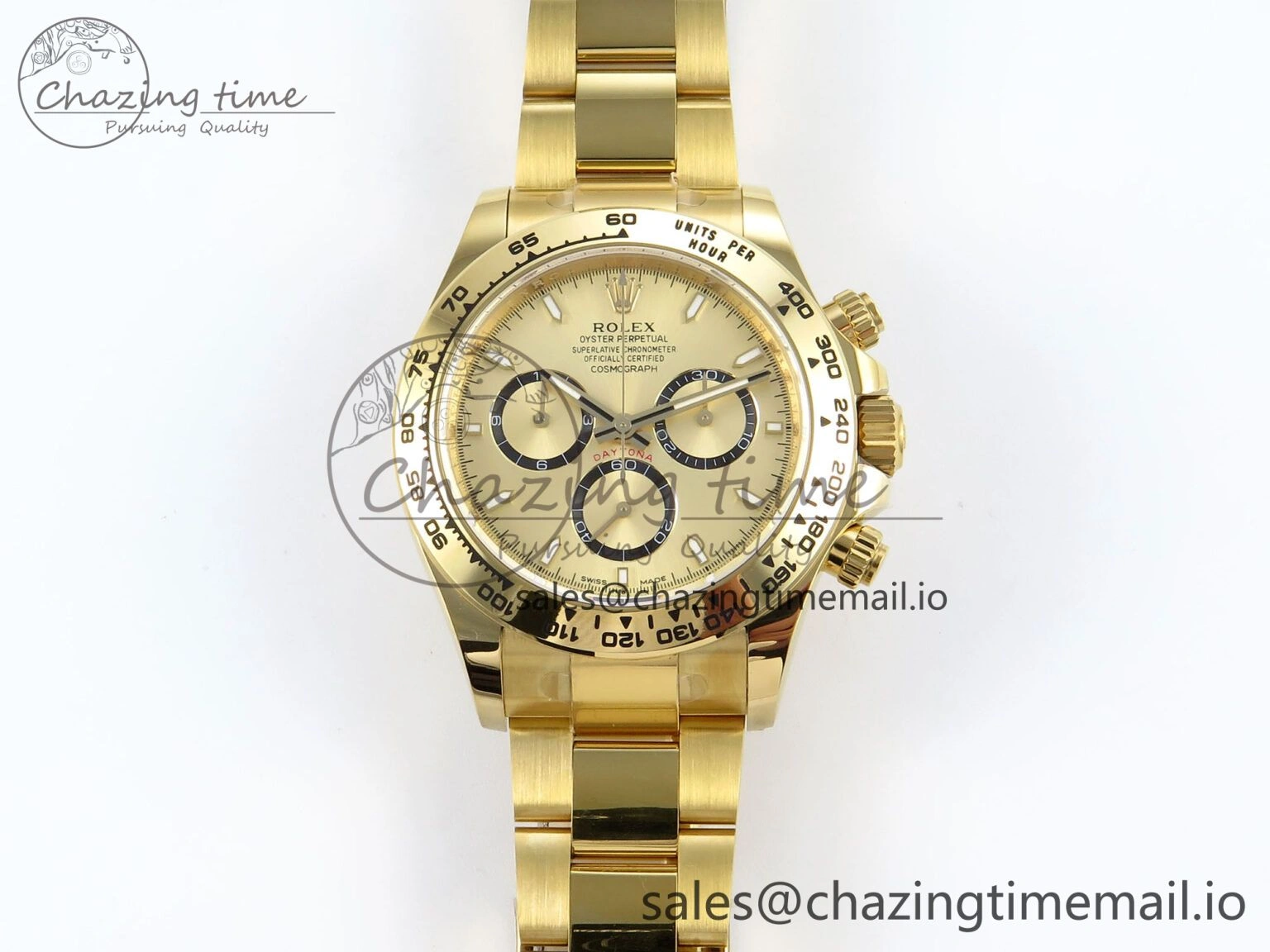 Daytona 126508 APSF 1:1 Best Edition YG Dial on YG Braclet SH4131
