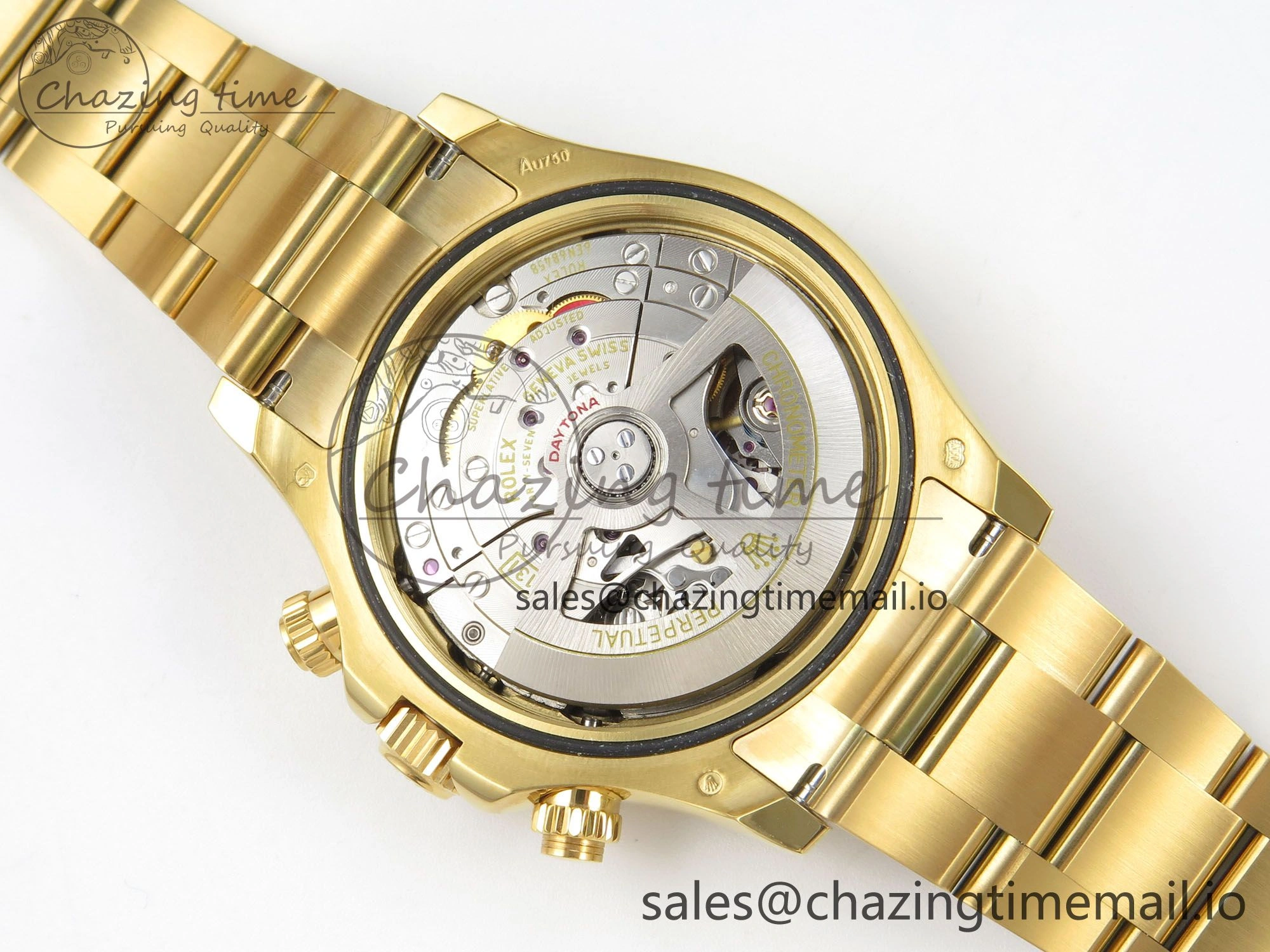 Daytona 126508 Clean 1:1 Best Edition Black YG Dial on YG Bracelet Super Clone DD4131