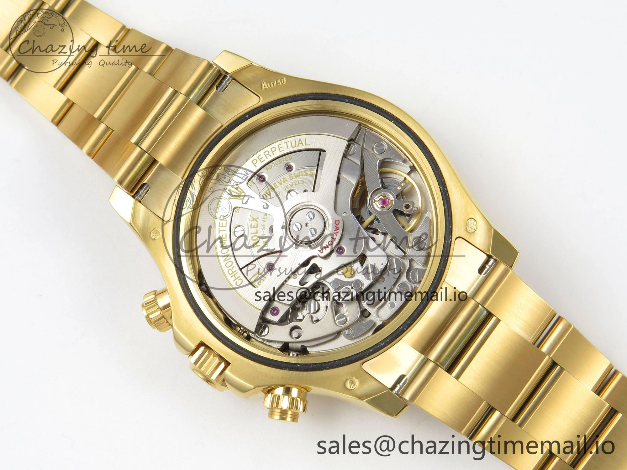 Daytona 126508 Clean 1:1 Best Edition Black YG Dial on YG Bracelet Super Clone DD4131