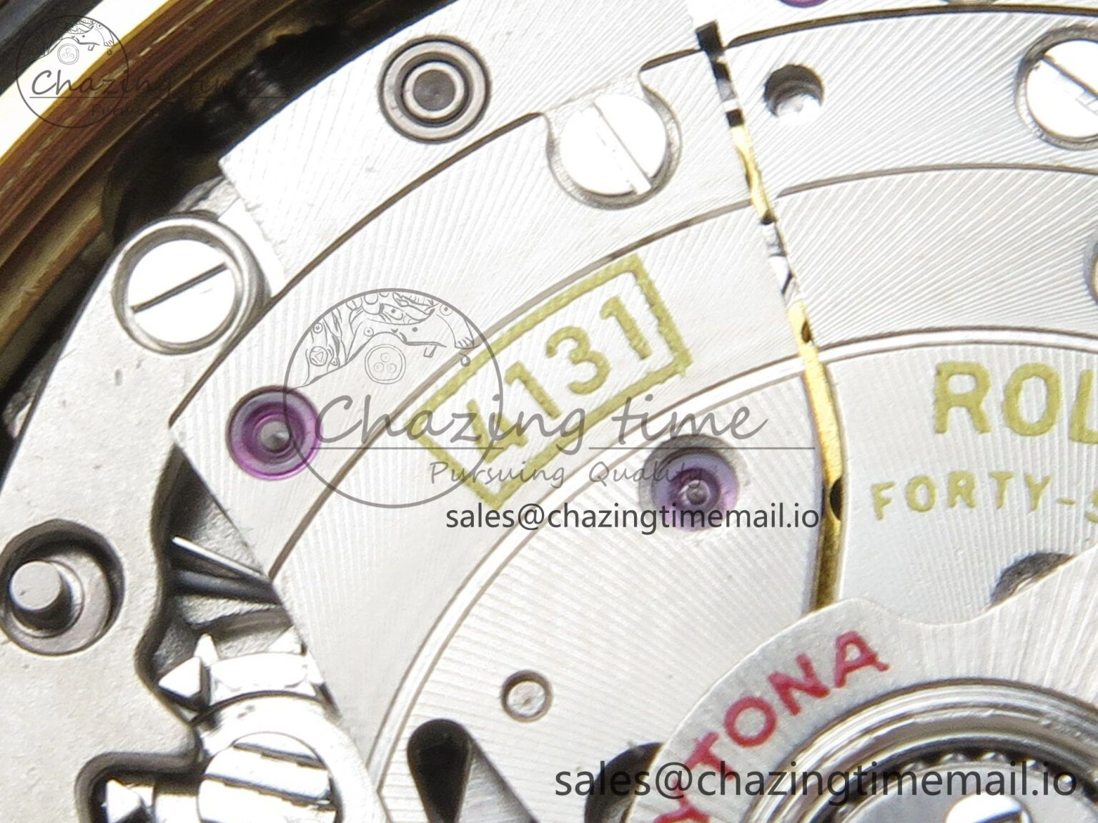 Daytona 126508 Clean 1:1 Best Edition Black YG Dial on YG Bracelet Super Clone DD4131