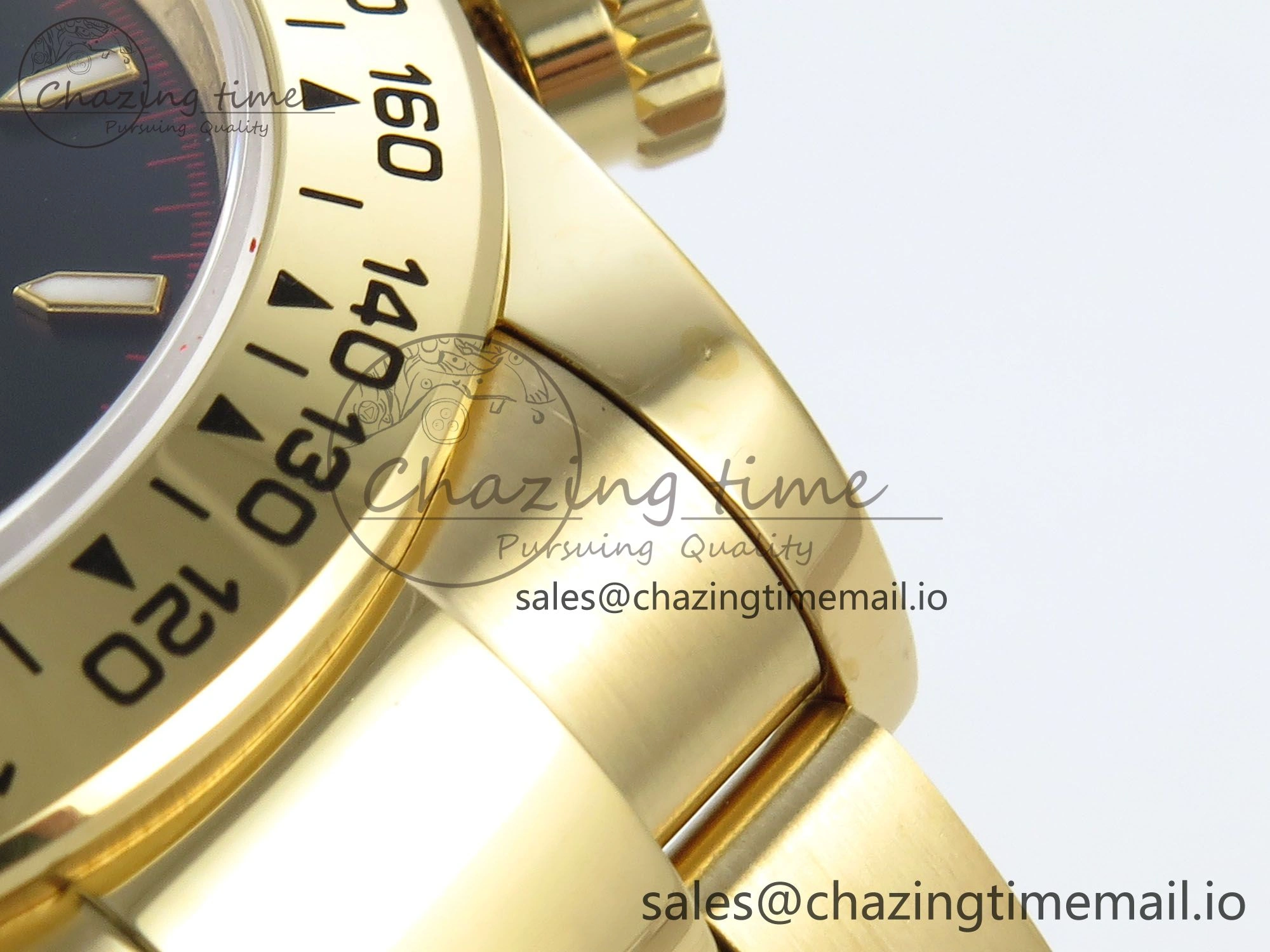 Daytona 126508 QF 1:1 Best Edition Black YG Dial on YG Braclet SH4131 V5