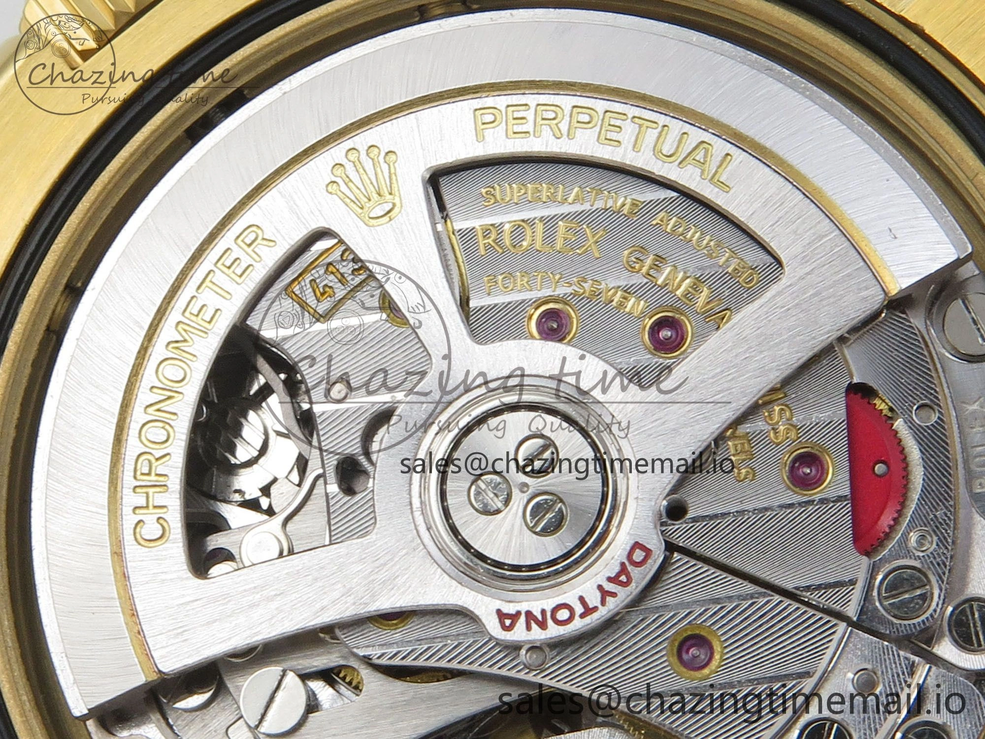 Daytona 126508 QF 1:1 Best Edition Green Dial Stick Markers On YG Bracelet SH4131 V6（Gain Weight）