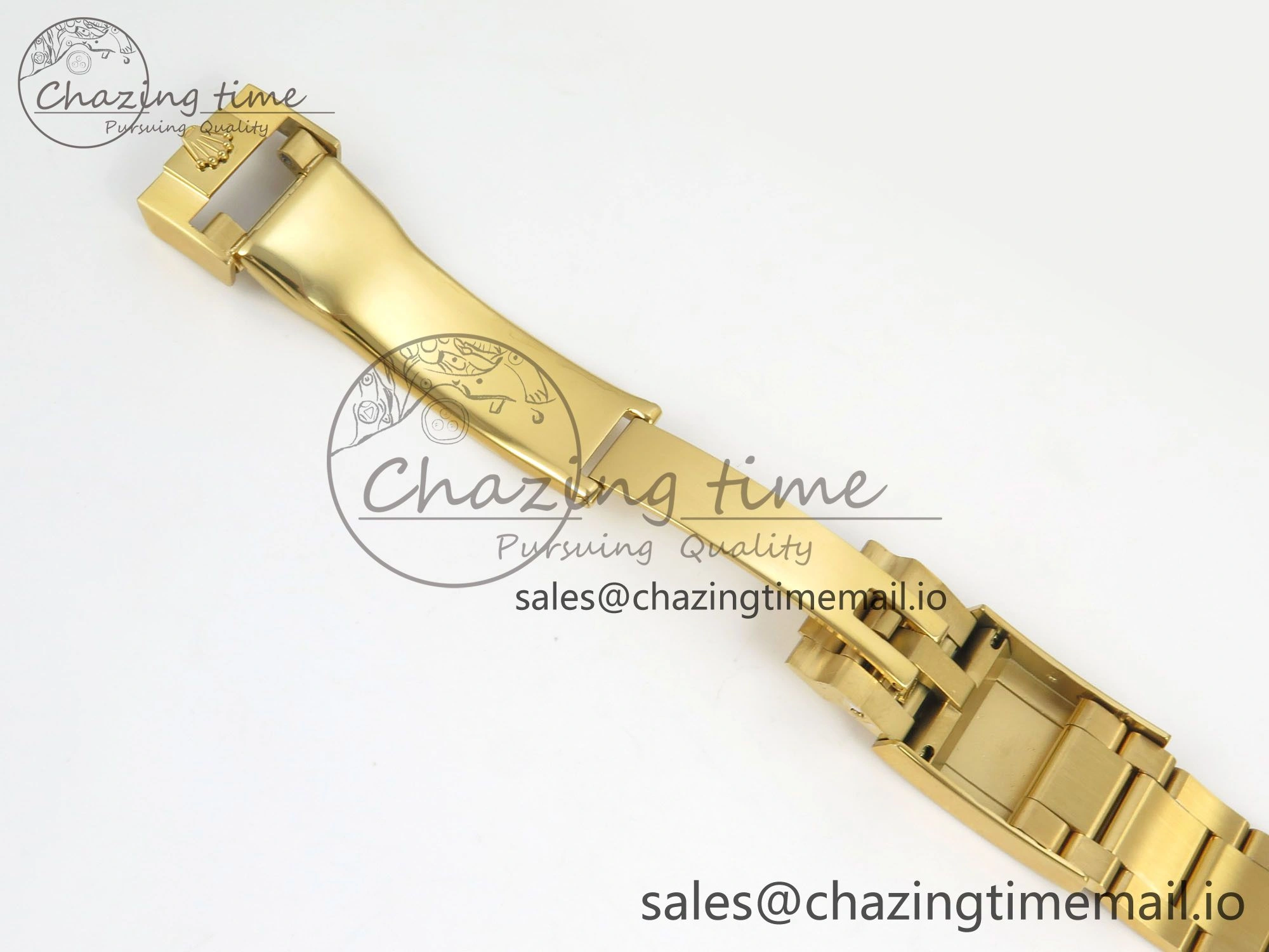 Daytona 126508 QF 1:1 Best Edition Green Dial Stick Markers On YG Bracelet SH4131 V6（Gain Weight）